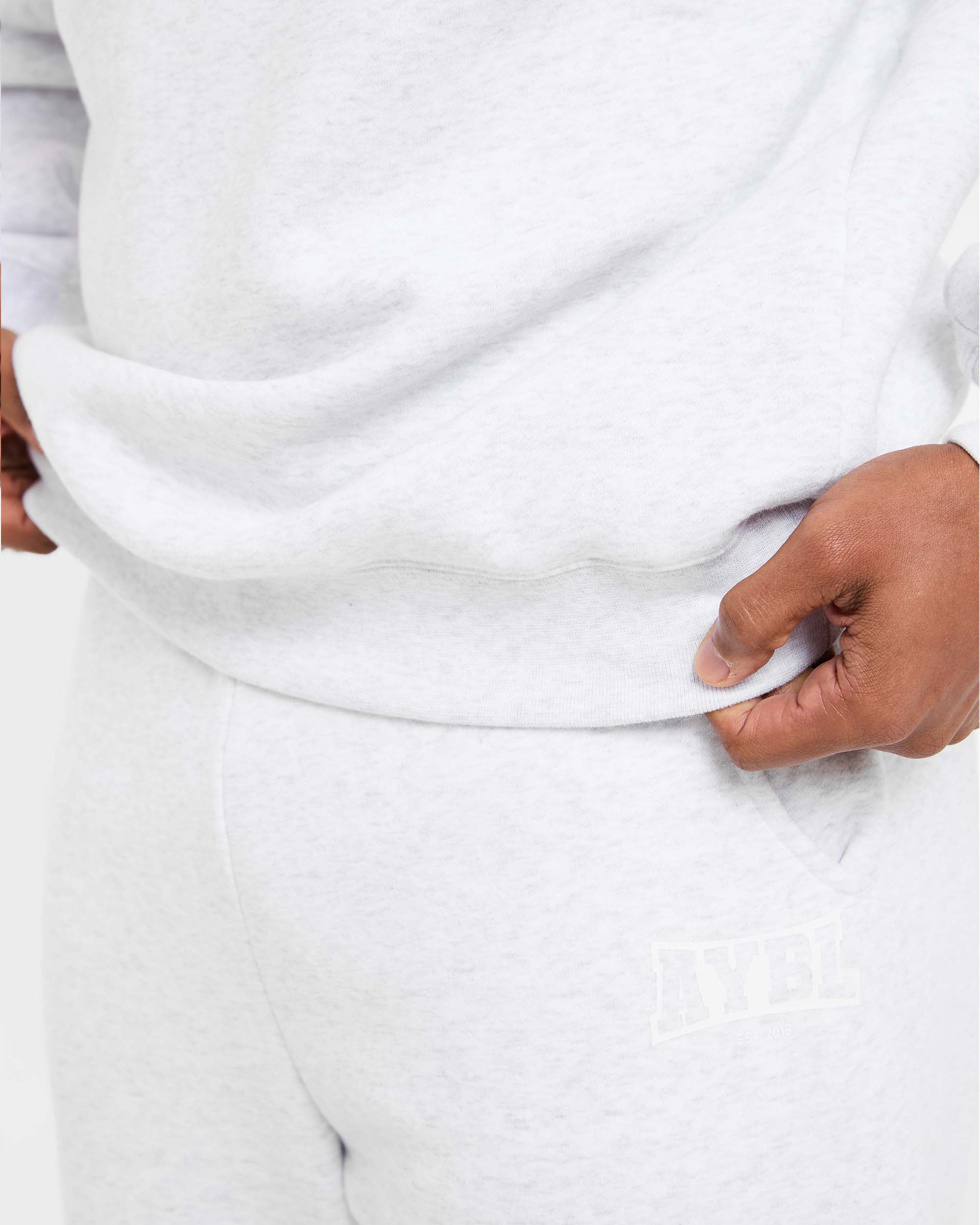 Academy Oversized Sweater - Grau Marl