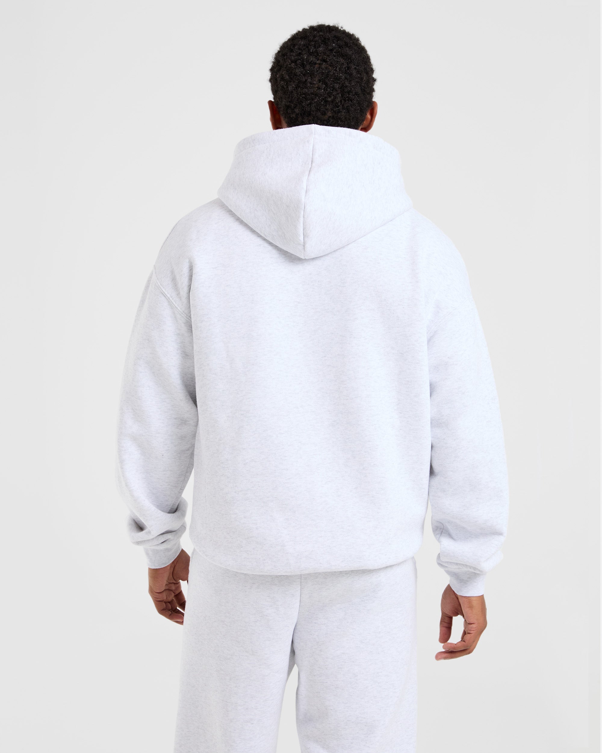 Academy Oversized Hoodie - Grau Marl