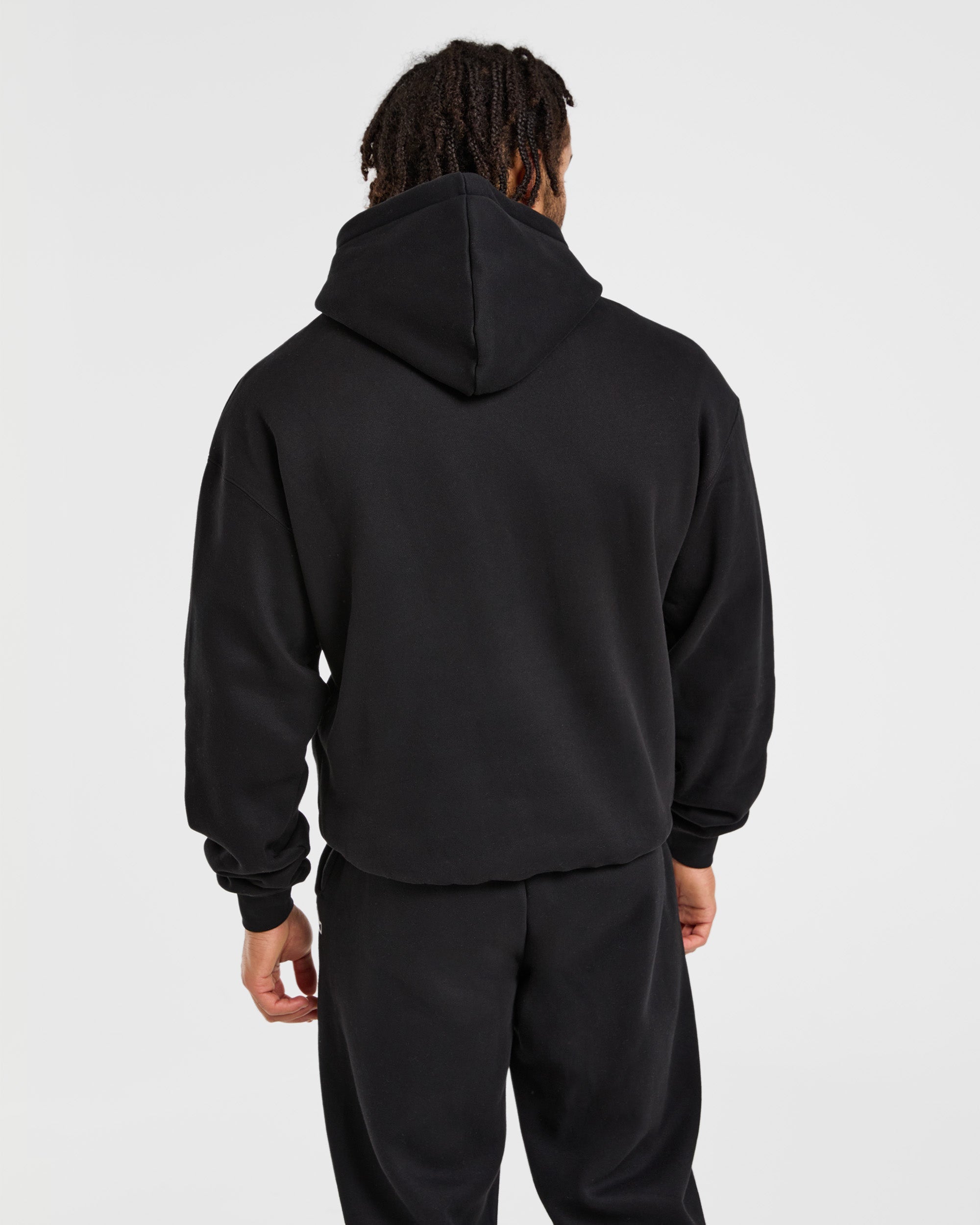 Academy Oversized Hoodie - Schwarz