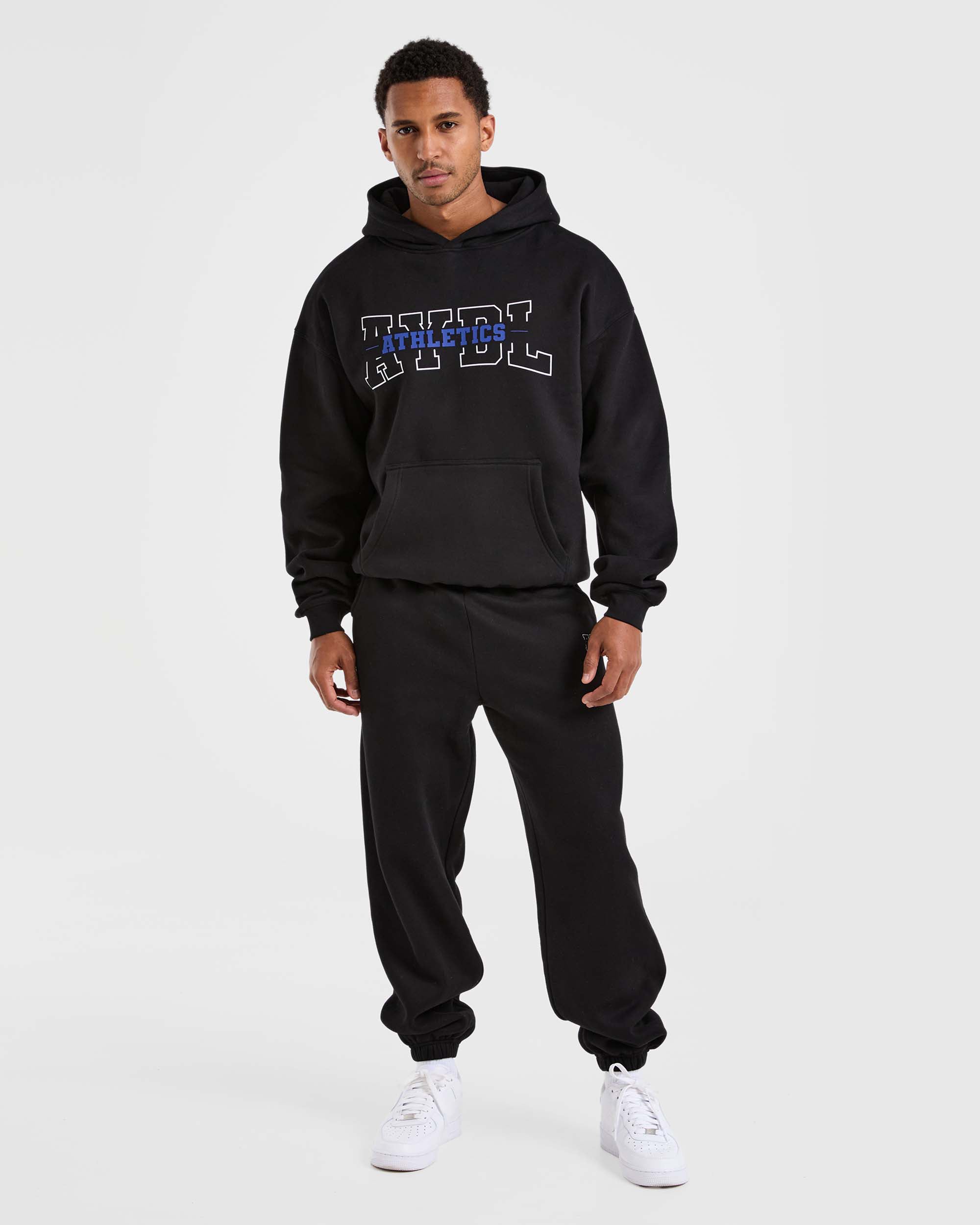 Athletics Oversized Joggers - Schwarz