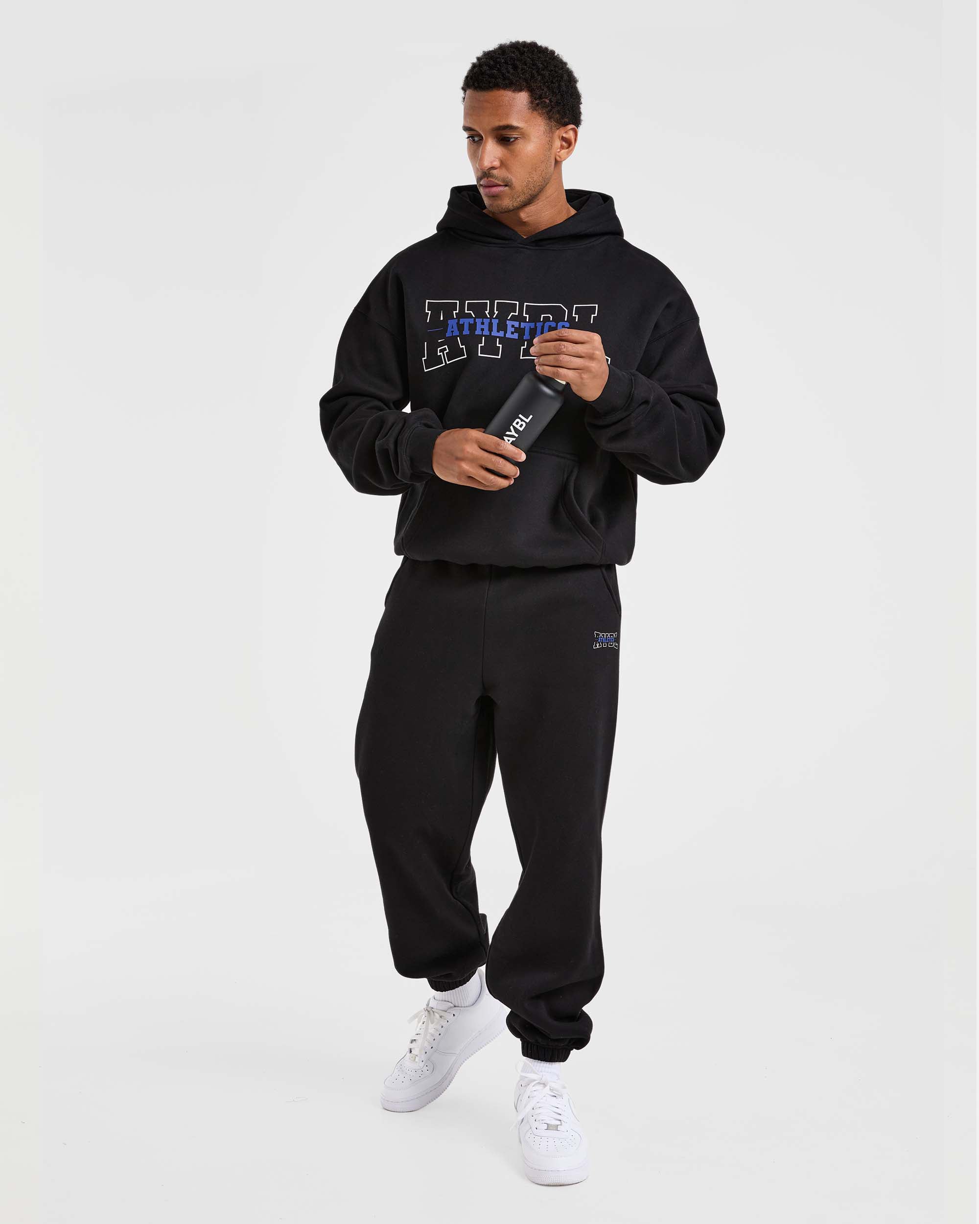 Athletics Oversized Joggers - Schwarz