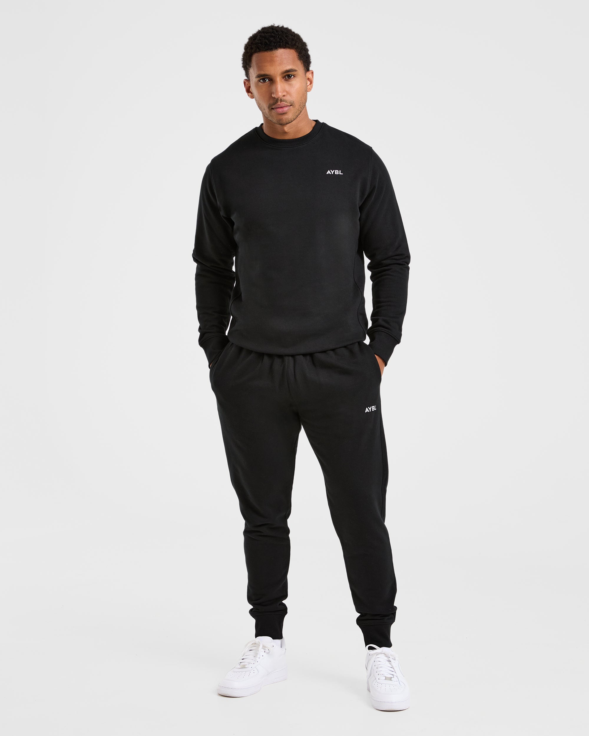 Essential Lightweight Sweater - Schwarz