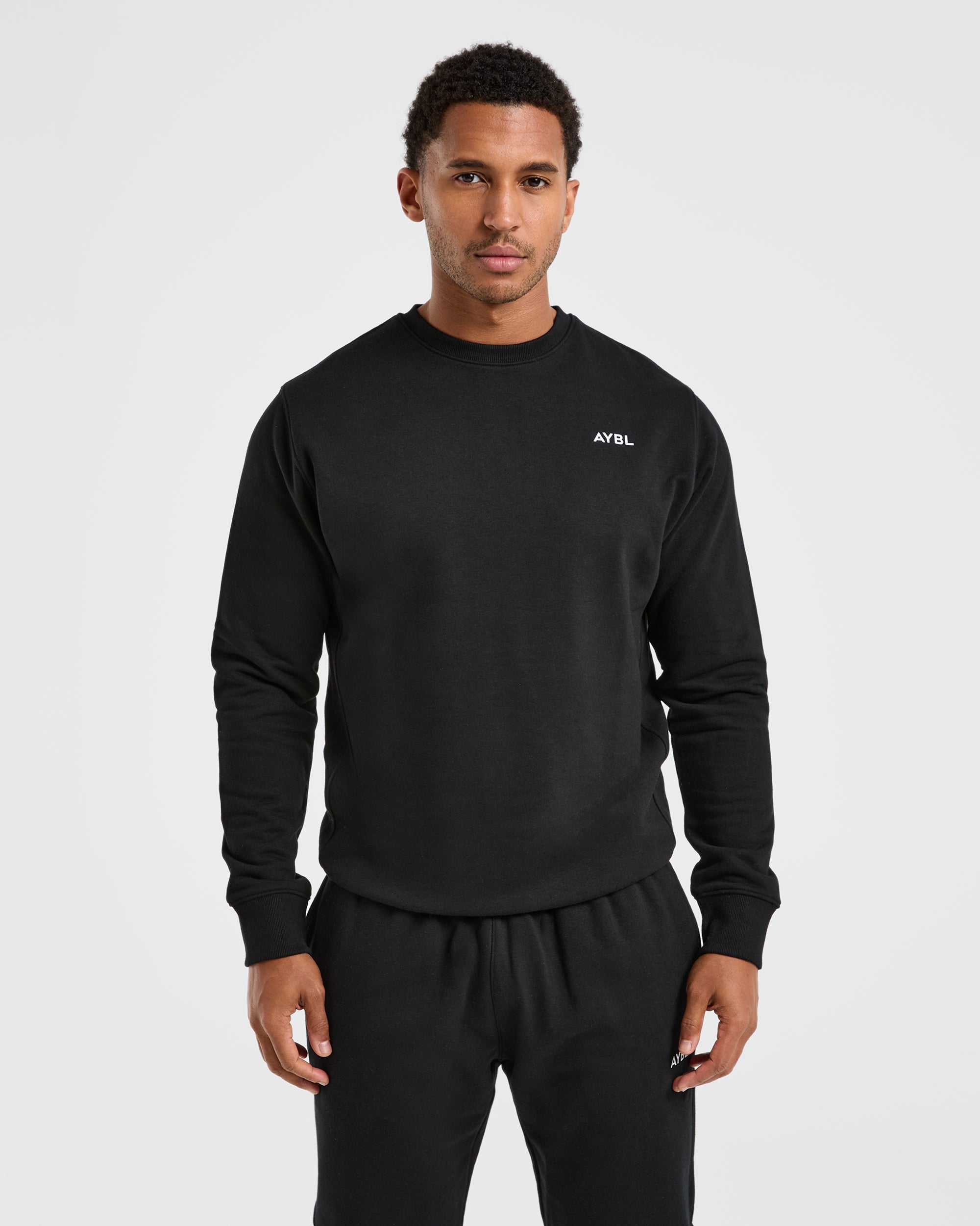 Essential Lightweight Sweater - Schwarz