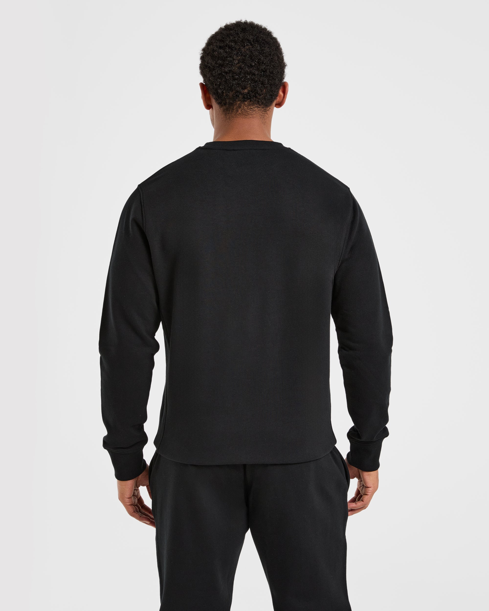 Essential Lightweight Sweater - Schwarz