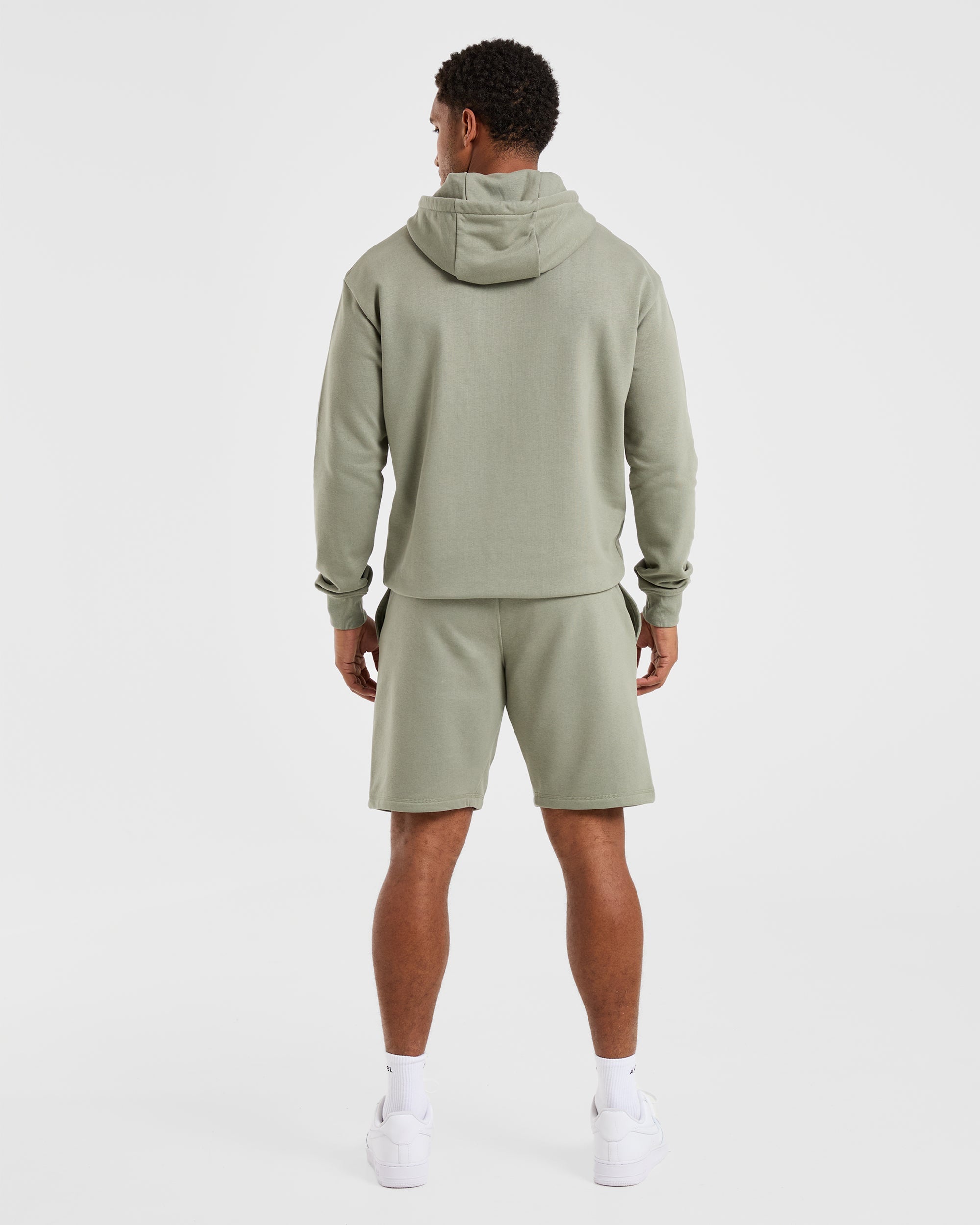 Essential Lightweight Hoodie - Washed Sage