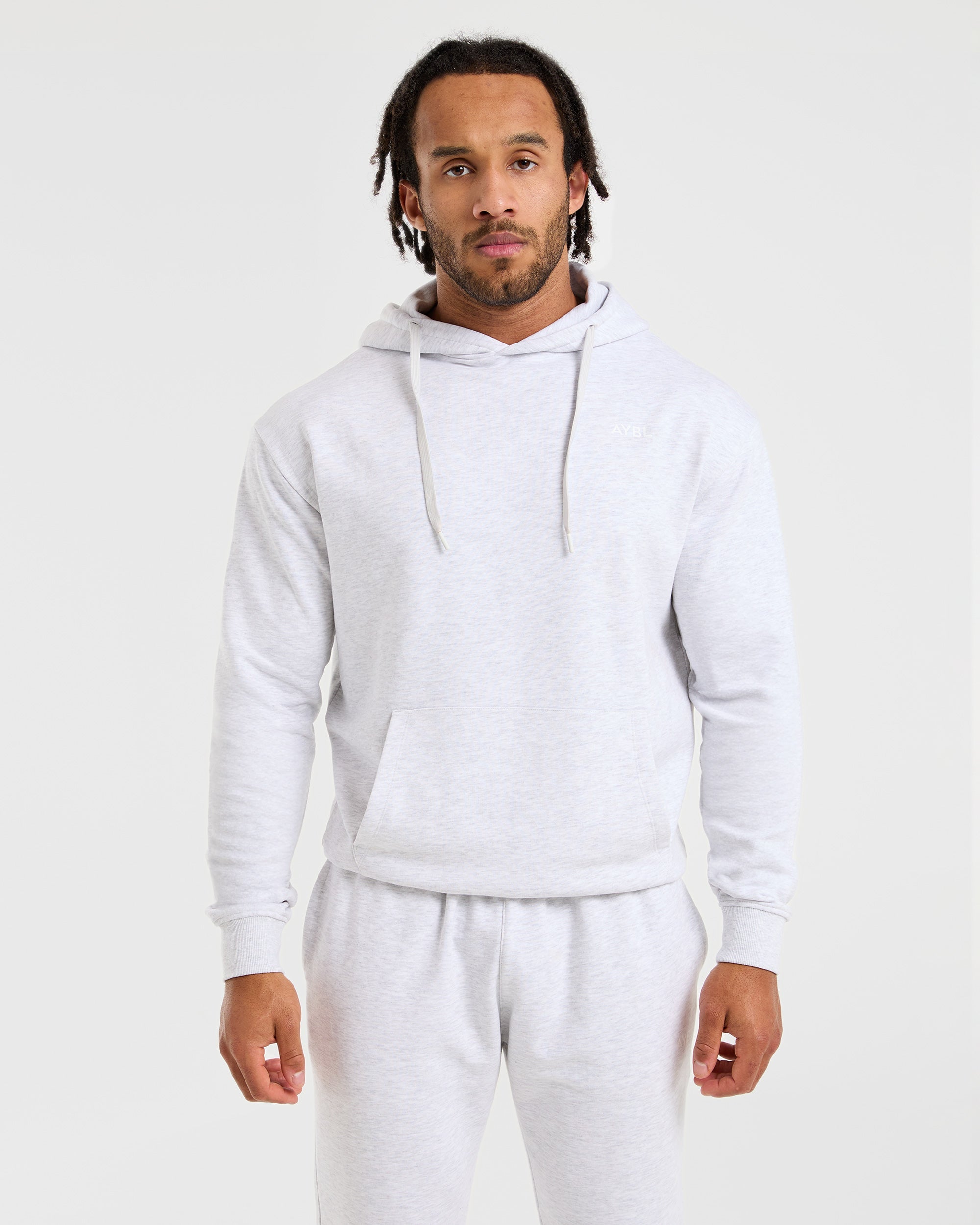 Essential Lightweight Hoodie - Grau Marl