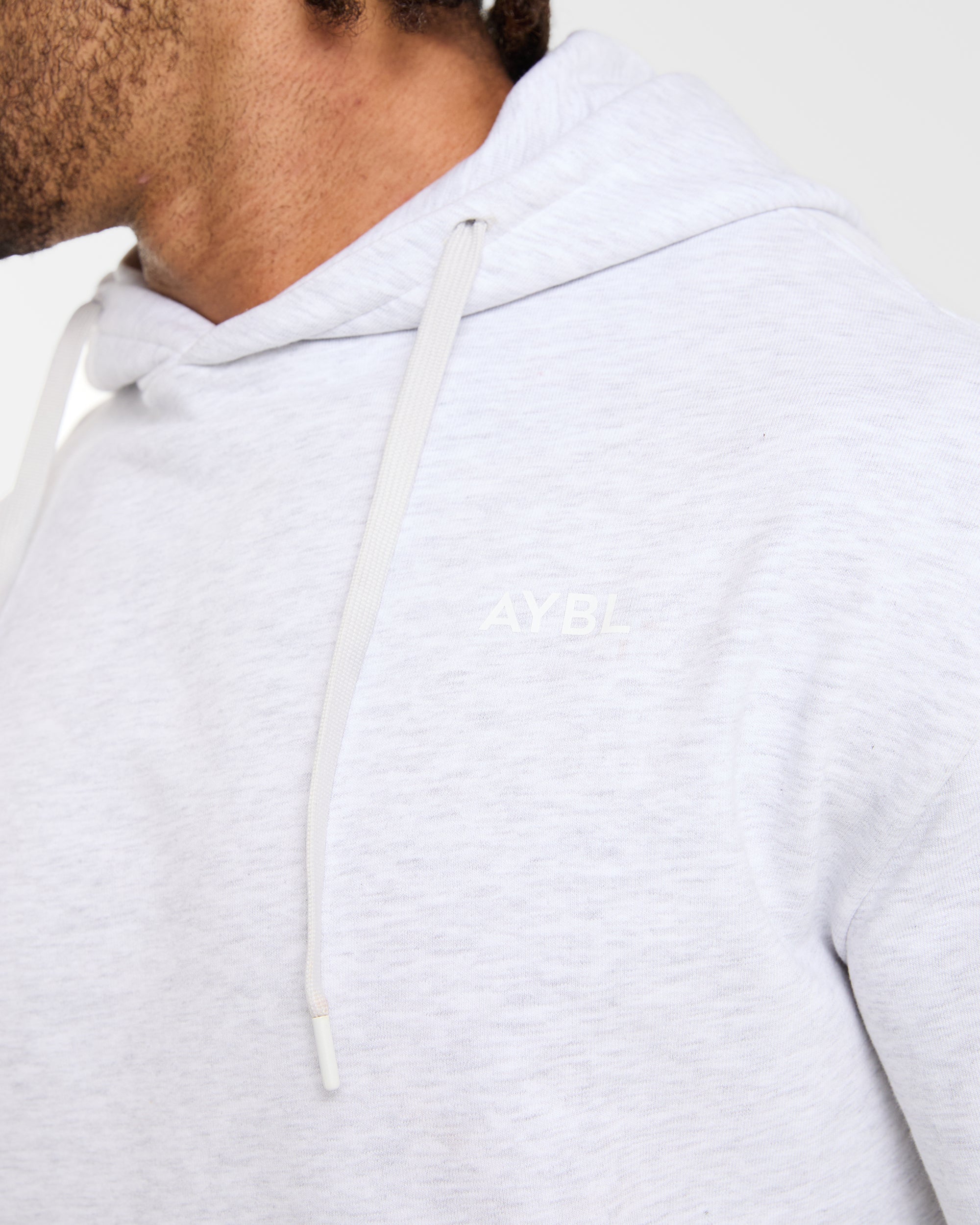 Essential Lightweight Hoodie - Grau Marl