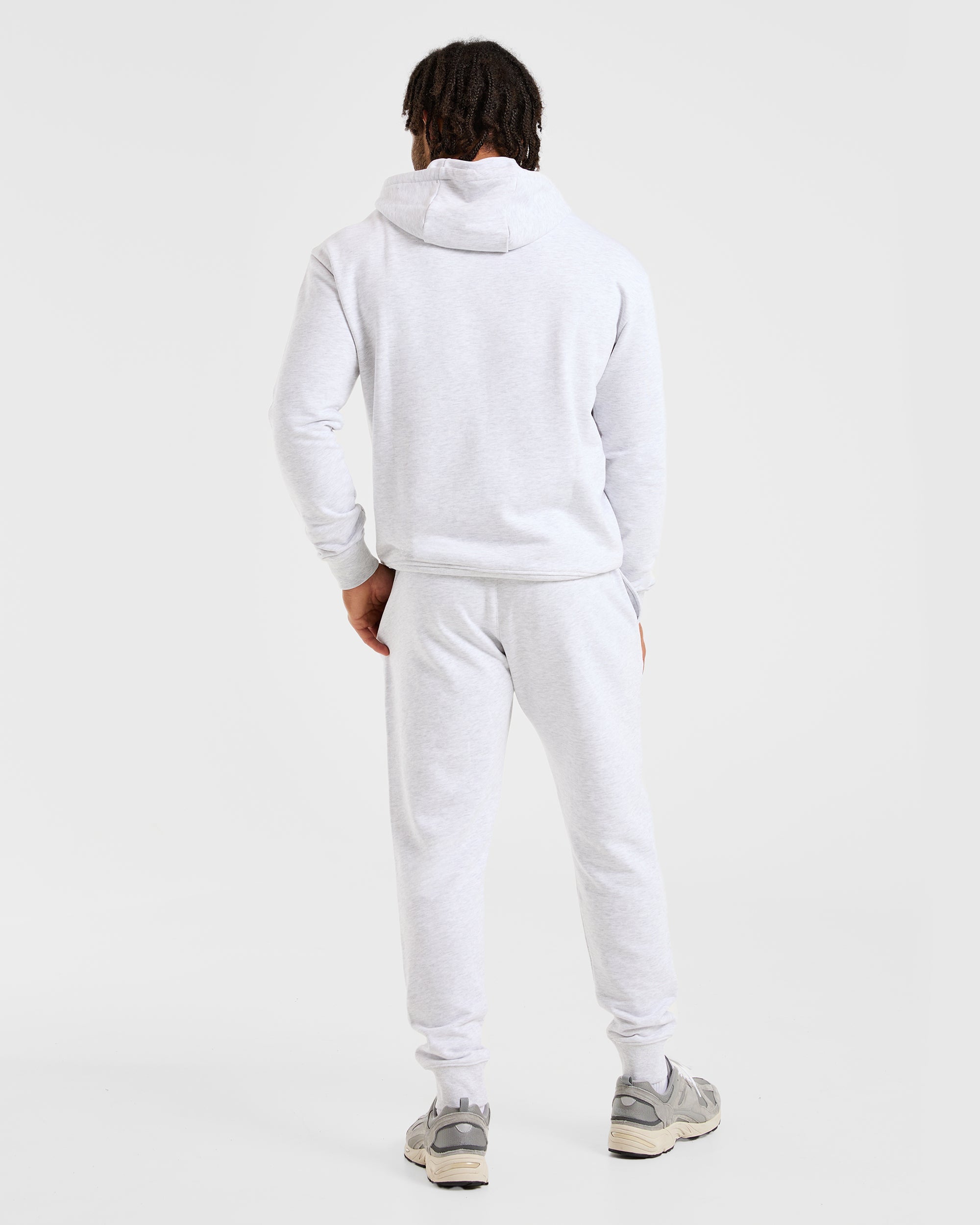 Essential Lightweight Hoodie - Grau Marl