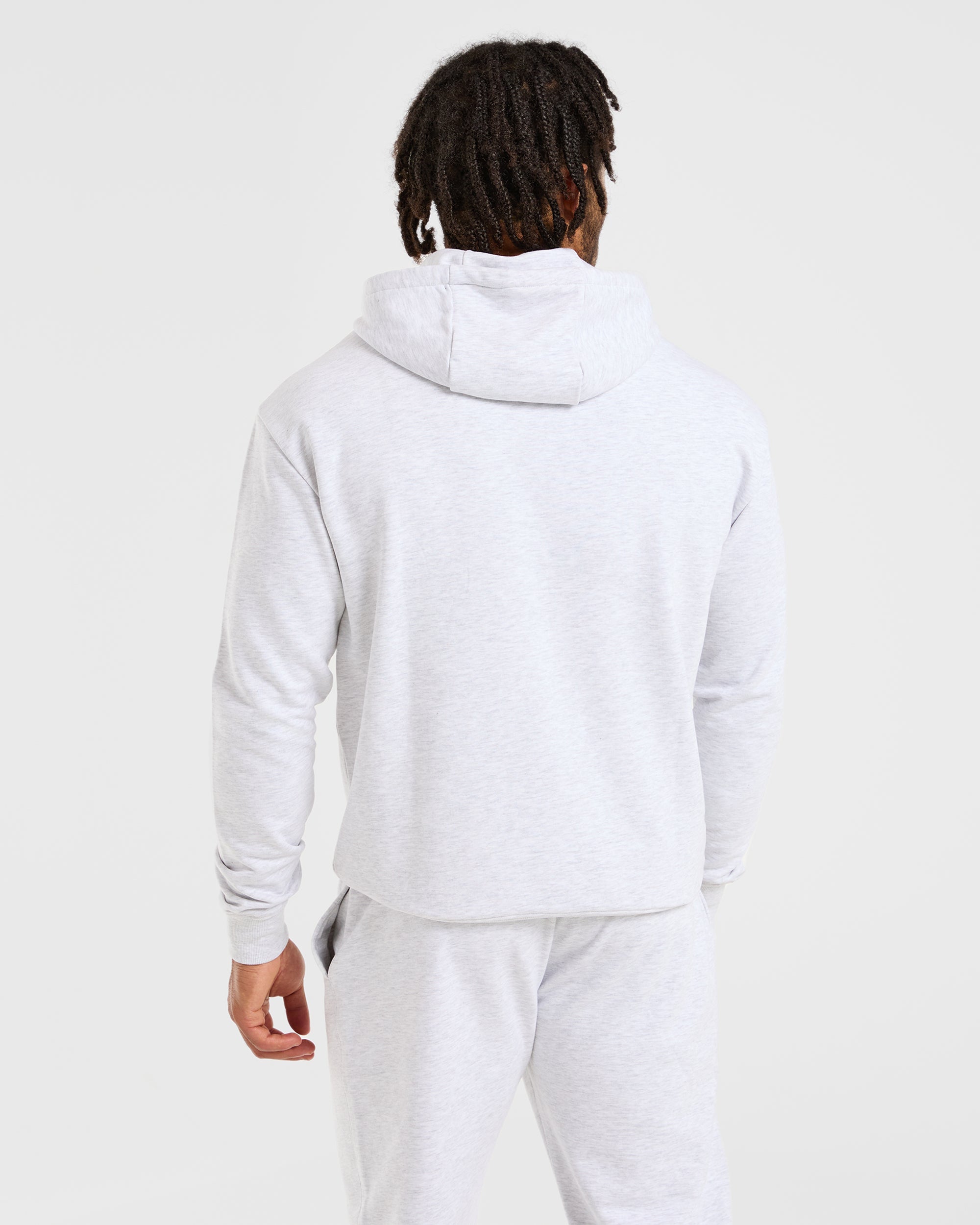 Essential Lightweight Hoodie - Grau Marl