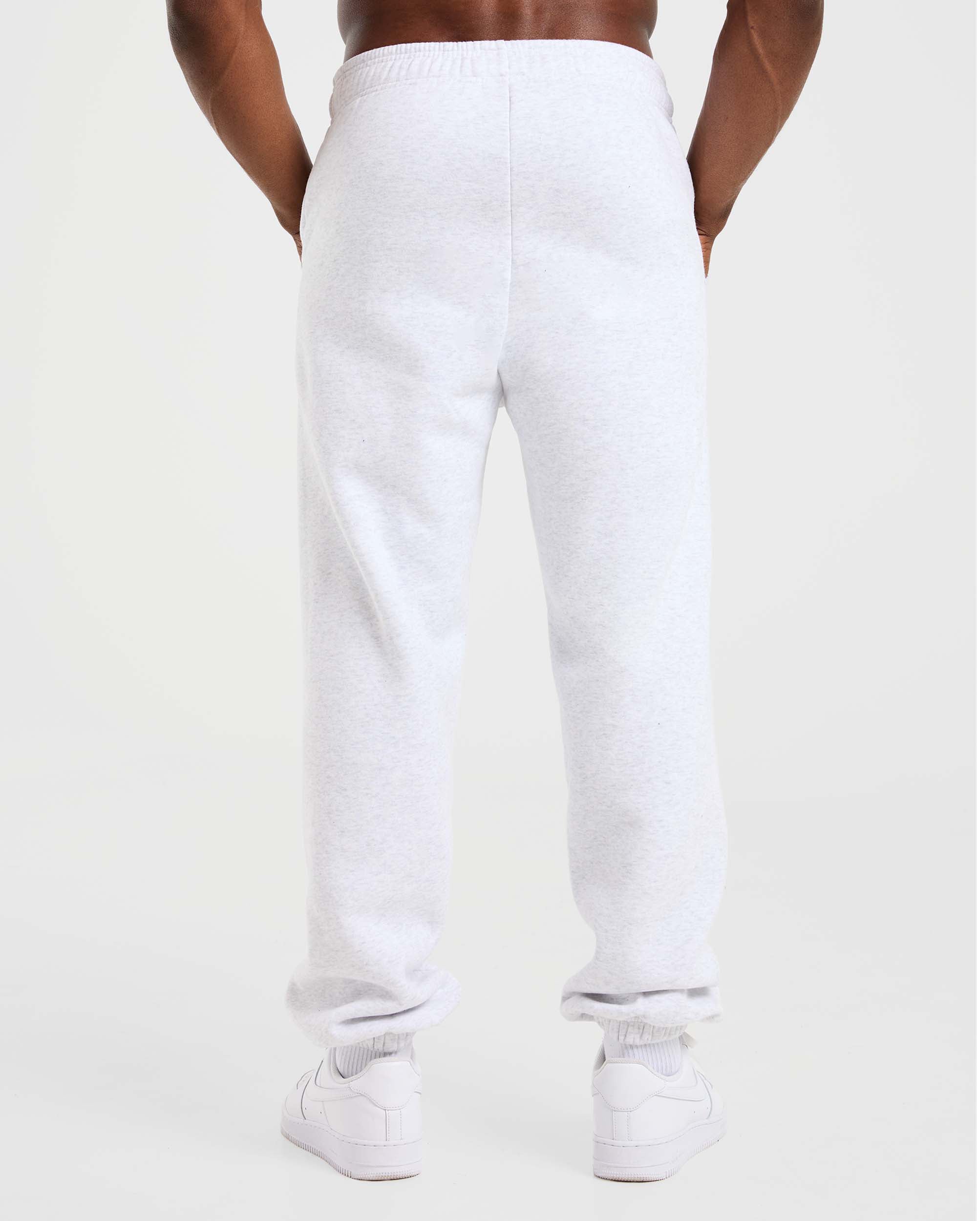 Athletics Oversized Joggers - Grau Marl