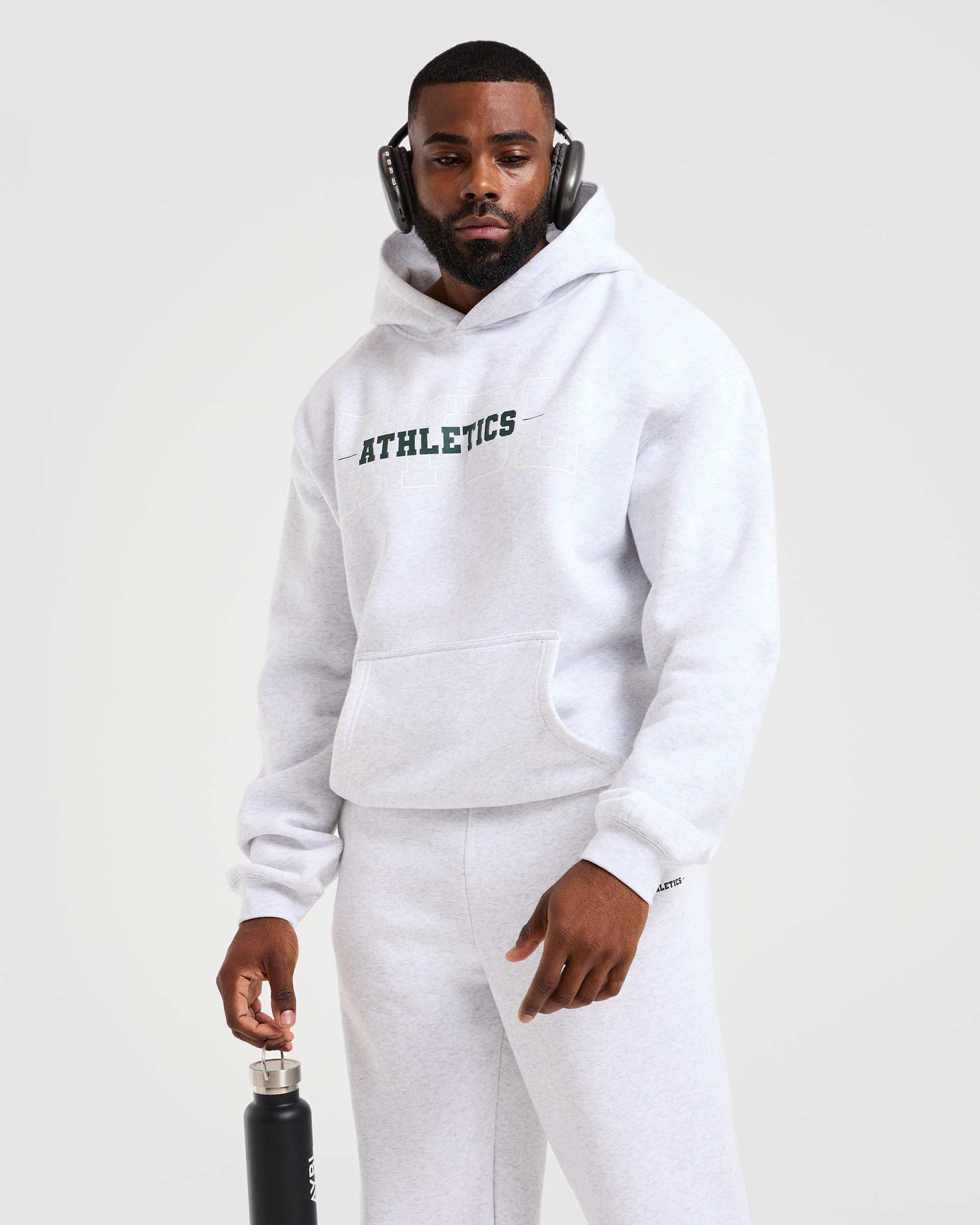 Athletics Oversized Joggers - Grau Marl