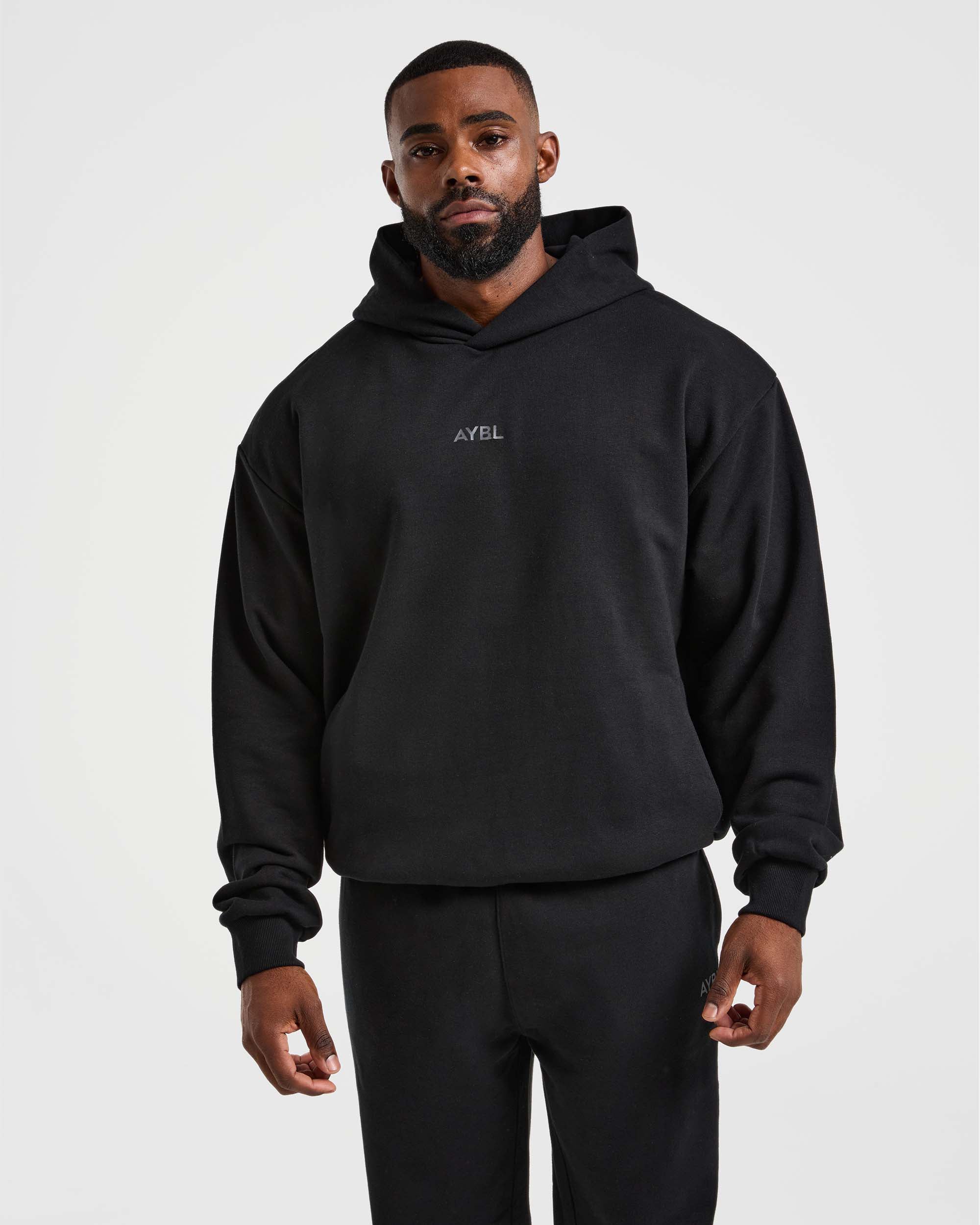 Craft Oversized Hoodie - Schwarz