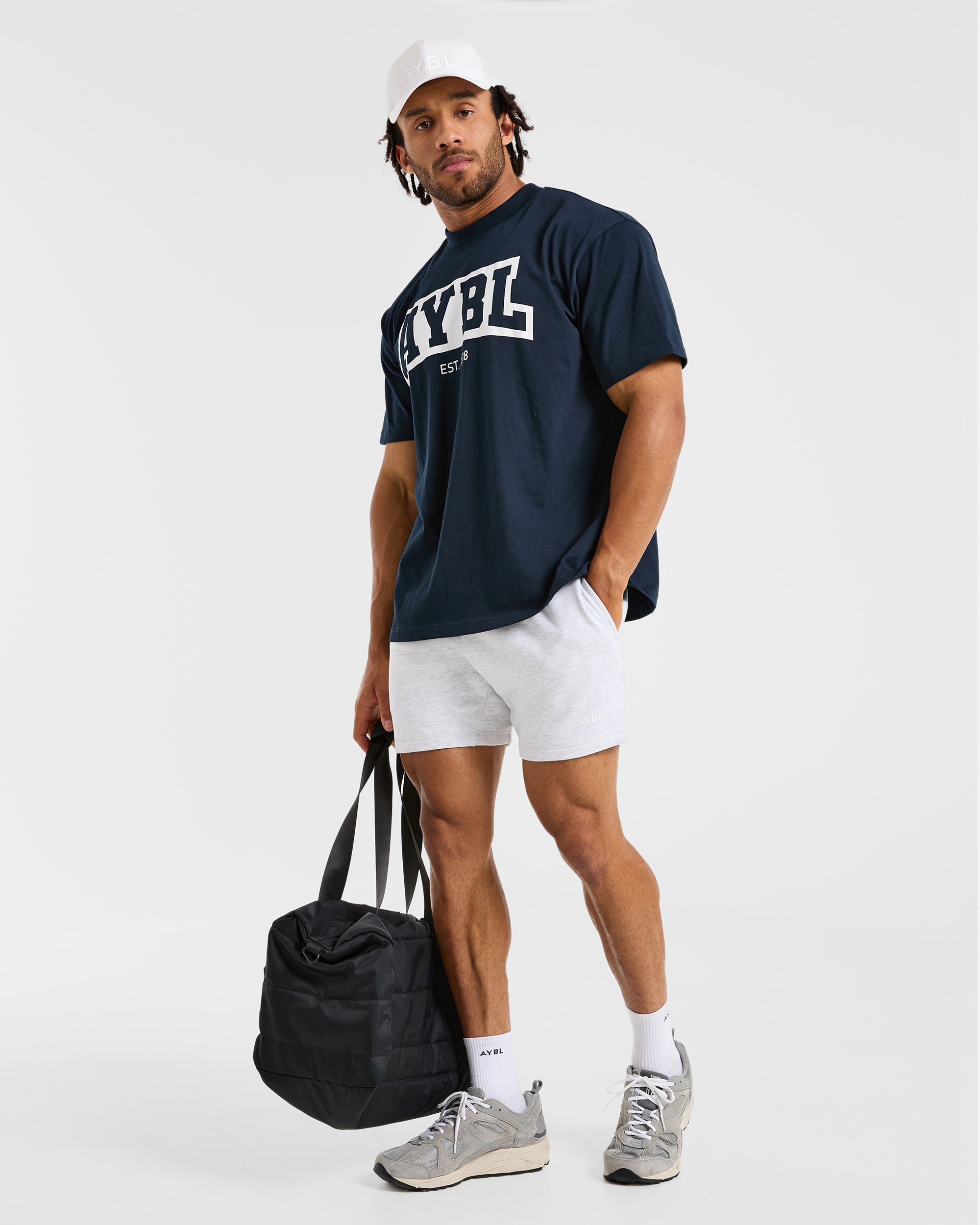 Essential Lightweight 5" Shorts - Grau Marl