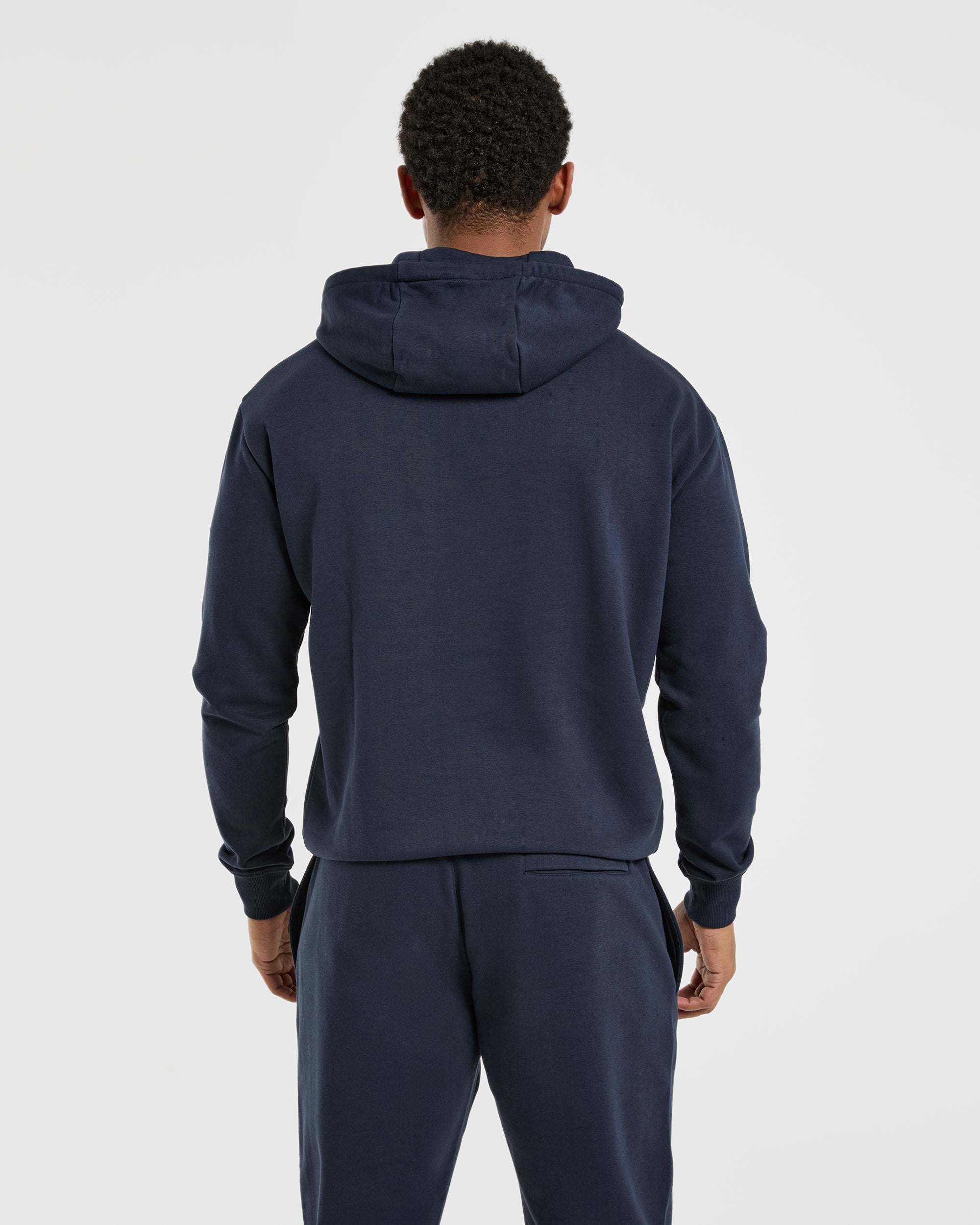 Essential Lightweight Hoodie - Navy