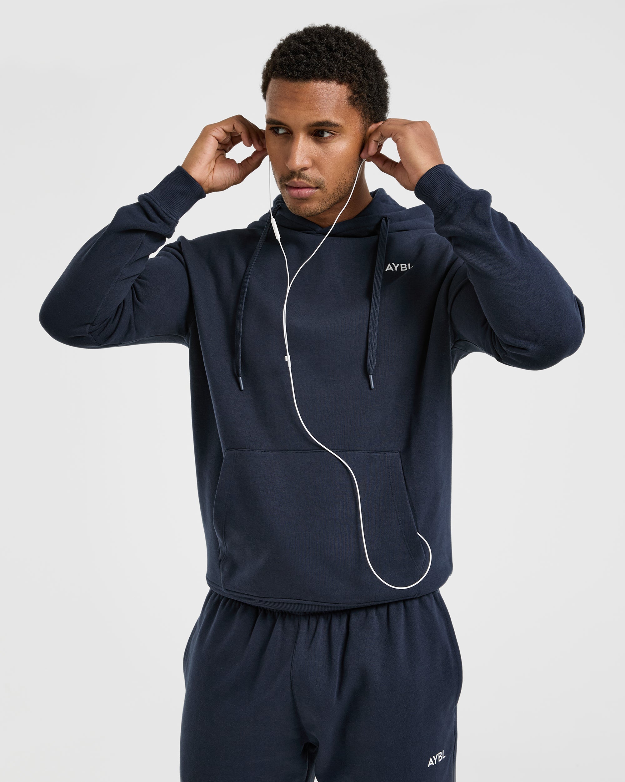 Essential Lightweight Hoodie - Navy