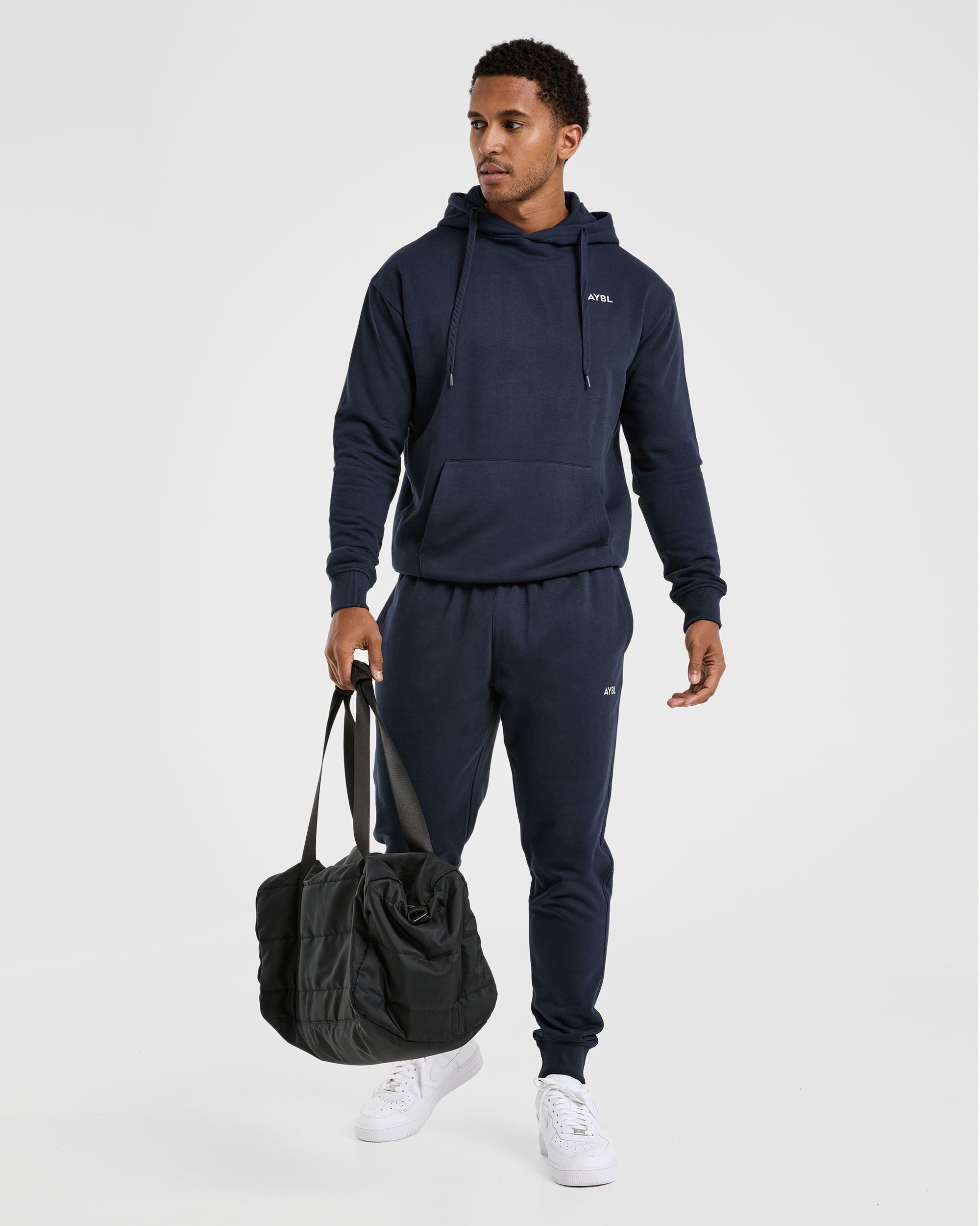 Essential Lightweight Hoodie - Navy