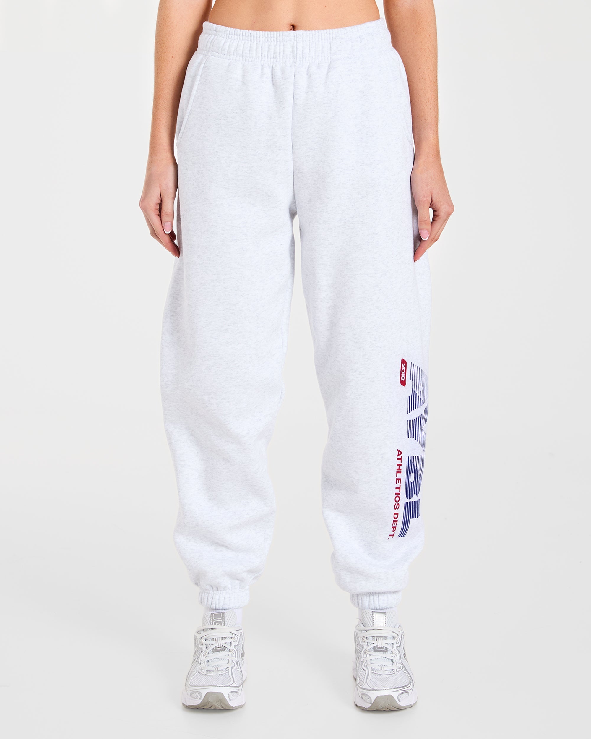 Athletics Dept Oversized Joggers - Grau Marl