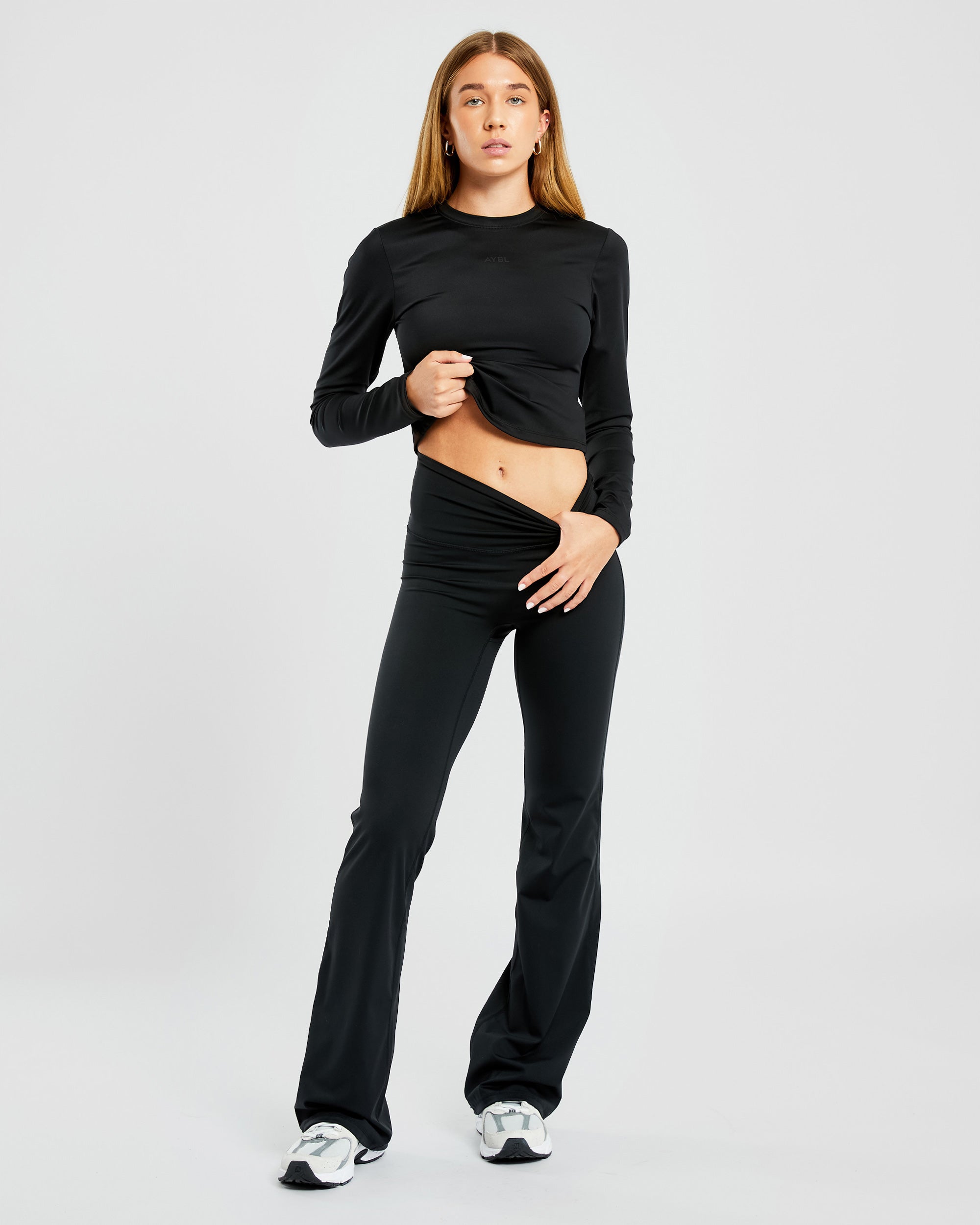 Sculpt Long Sleeve - Schwarz