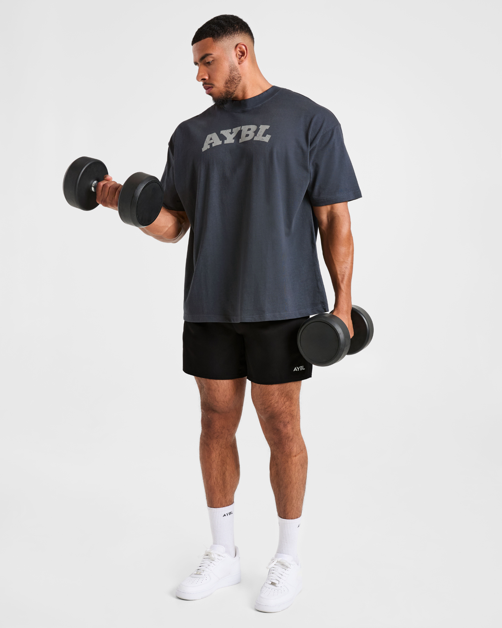 Elite Oversized T Shirt - Heavy Blau