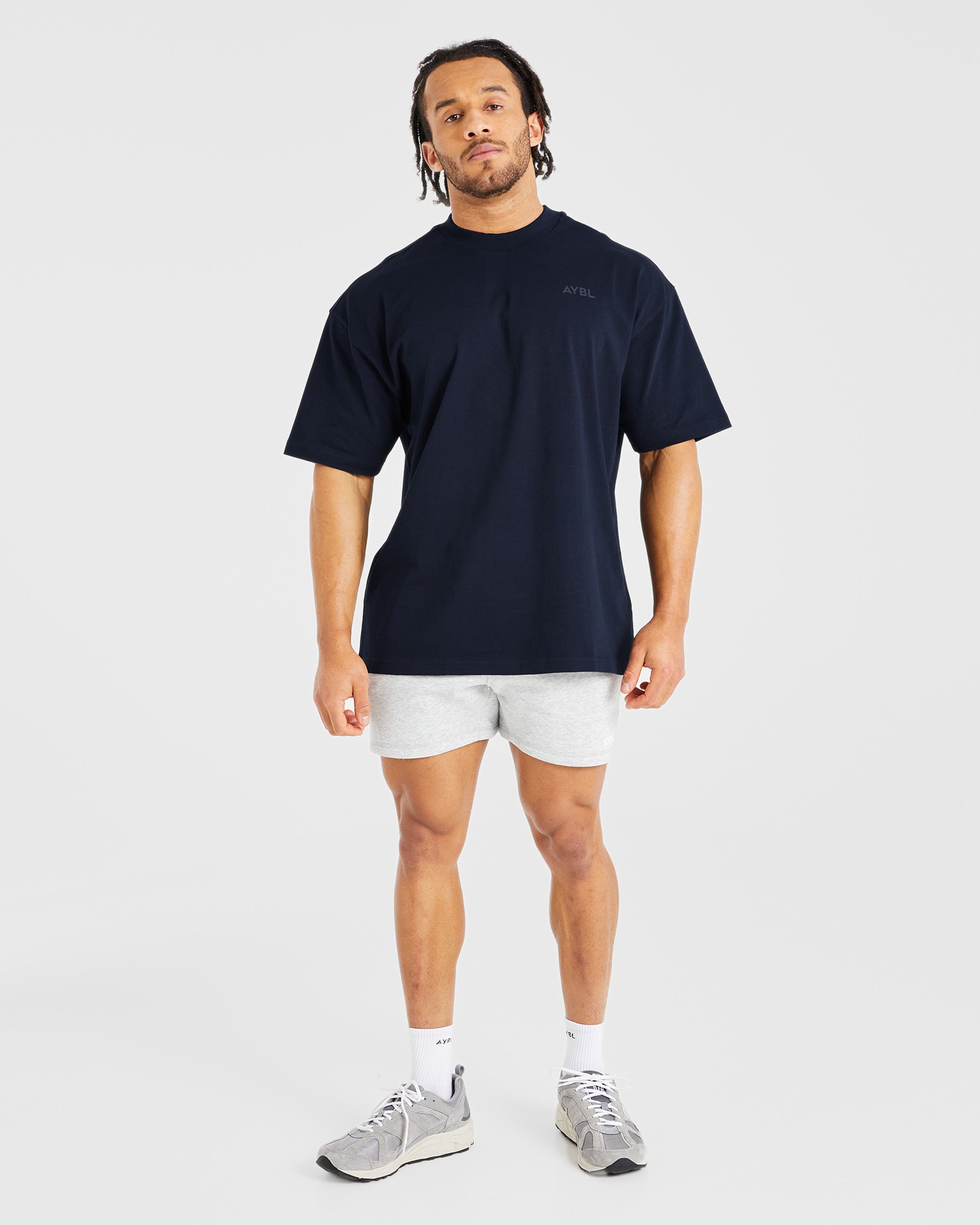 Essential 5" Shorts - Grau Marl