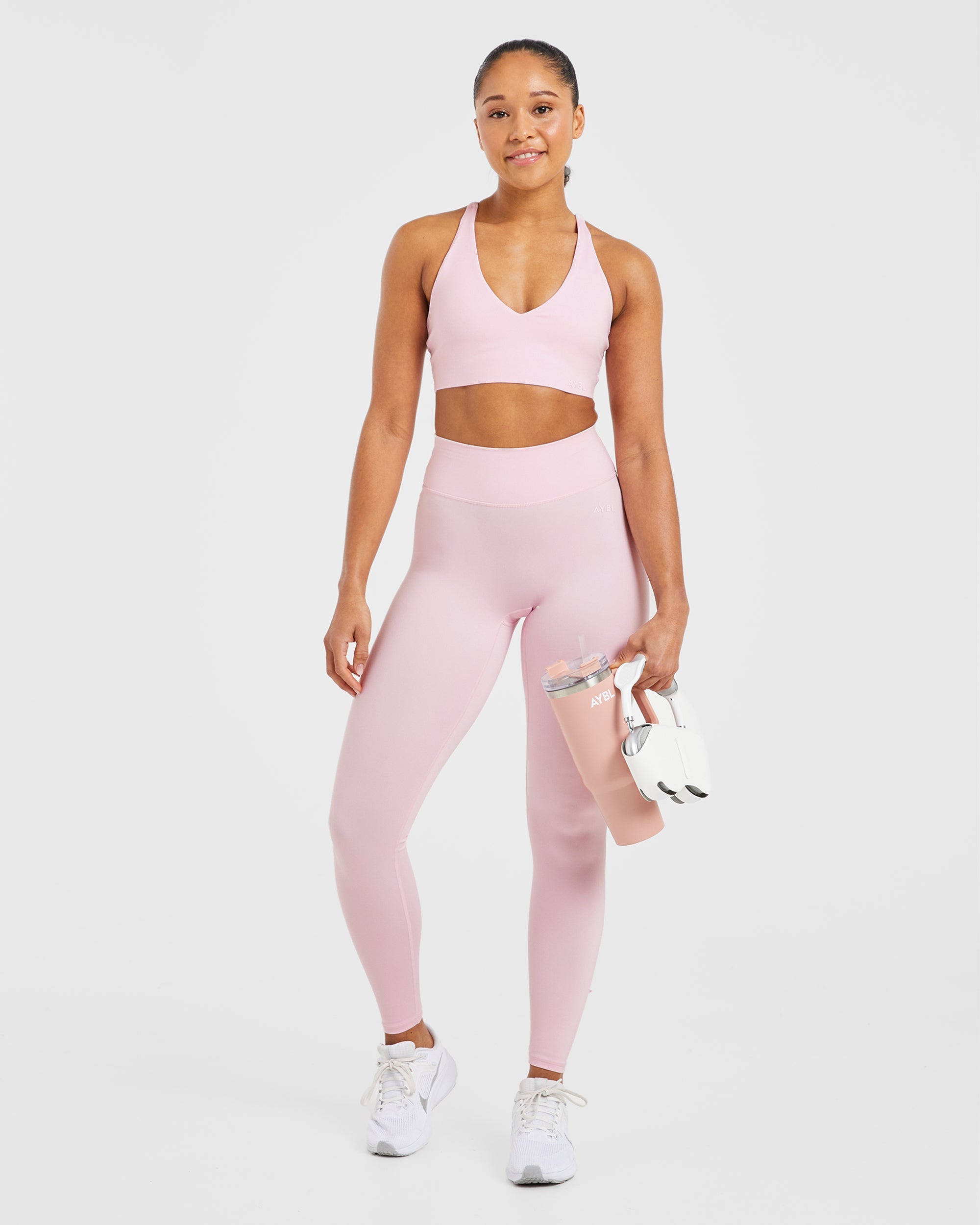 Staple Sports Bra - Pastel Rosa