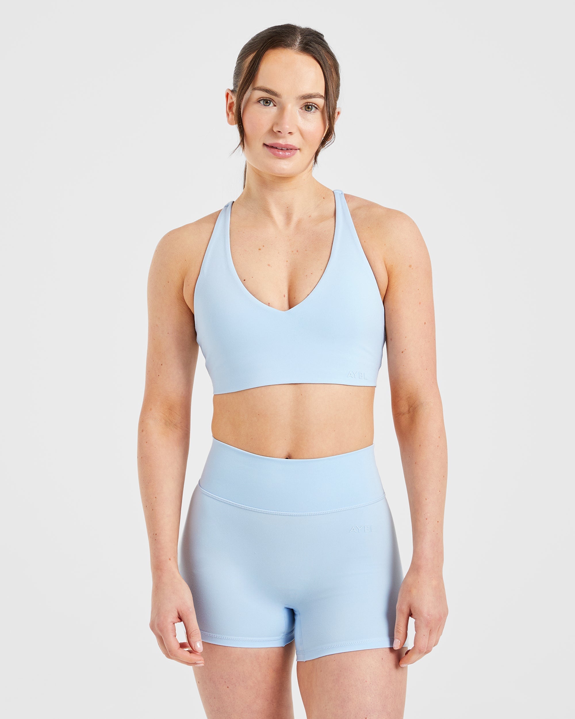 Staple Sports Bra - Pastel Blau