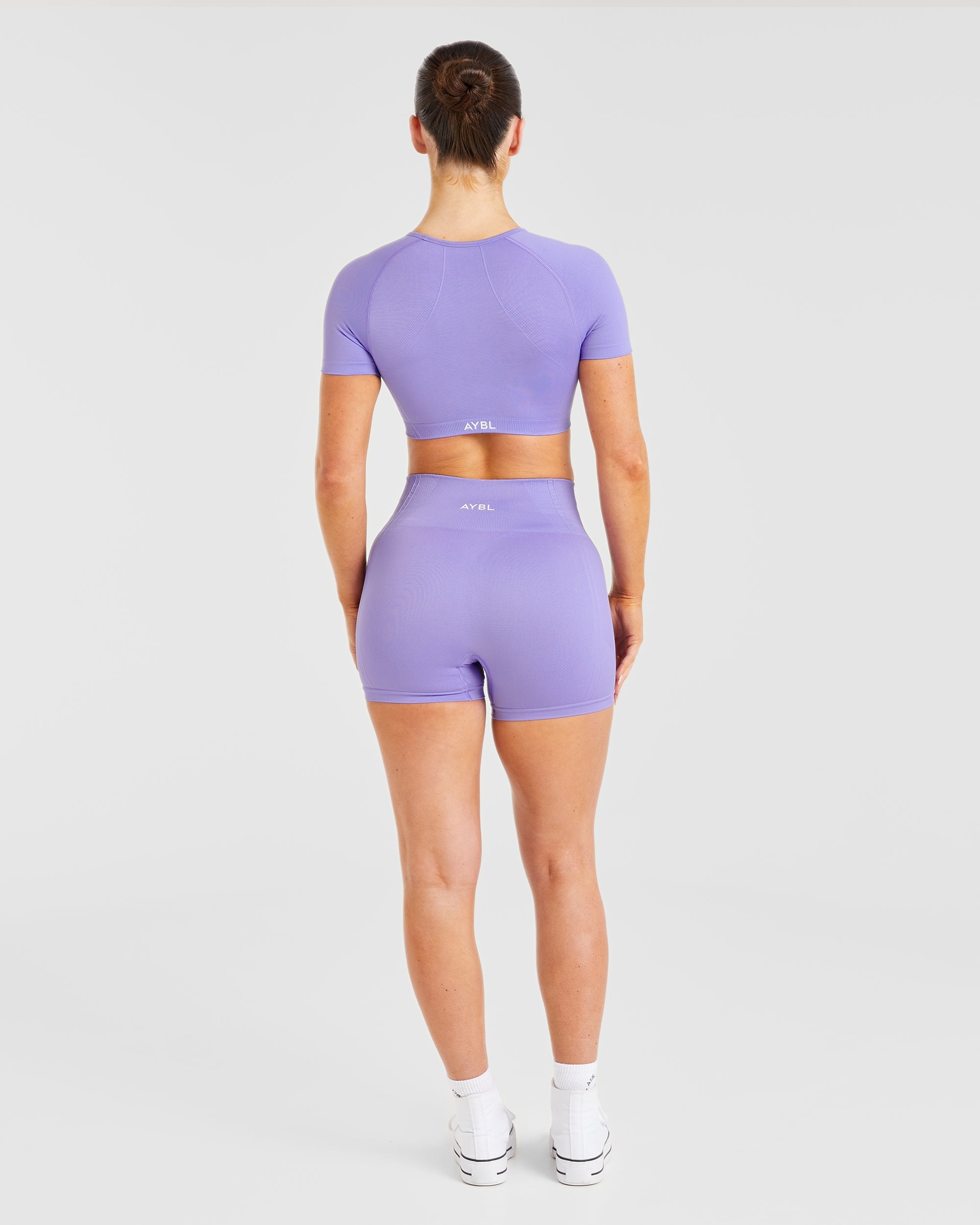 Balance V3 Seamless Crop Top - Lavender Violett