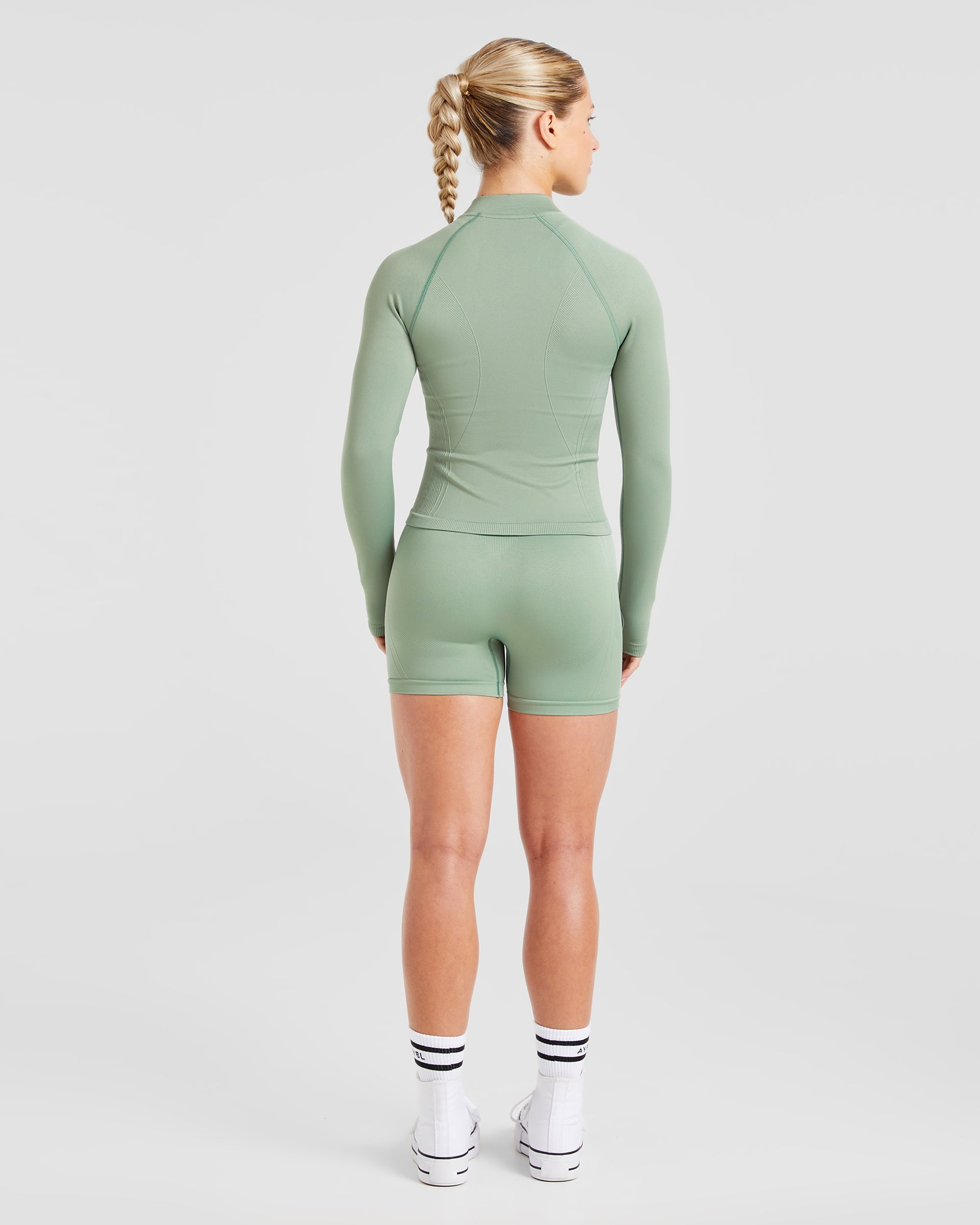 Balance V3 Seamless Zip Jacket - Grove Grün