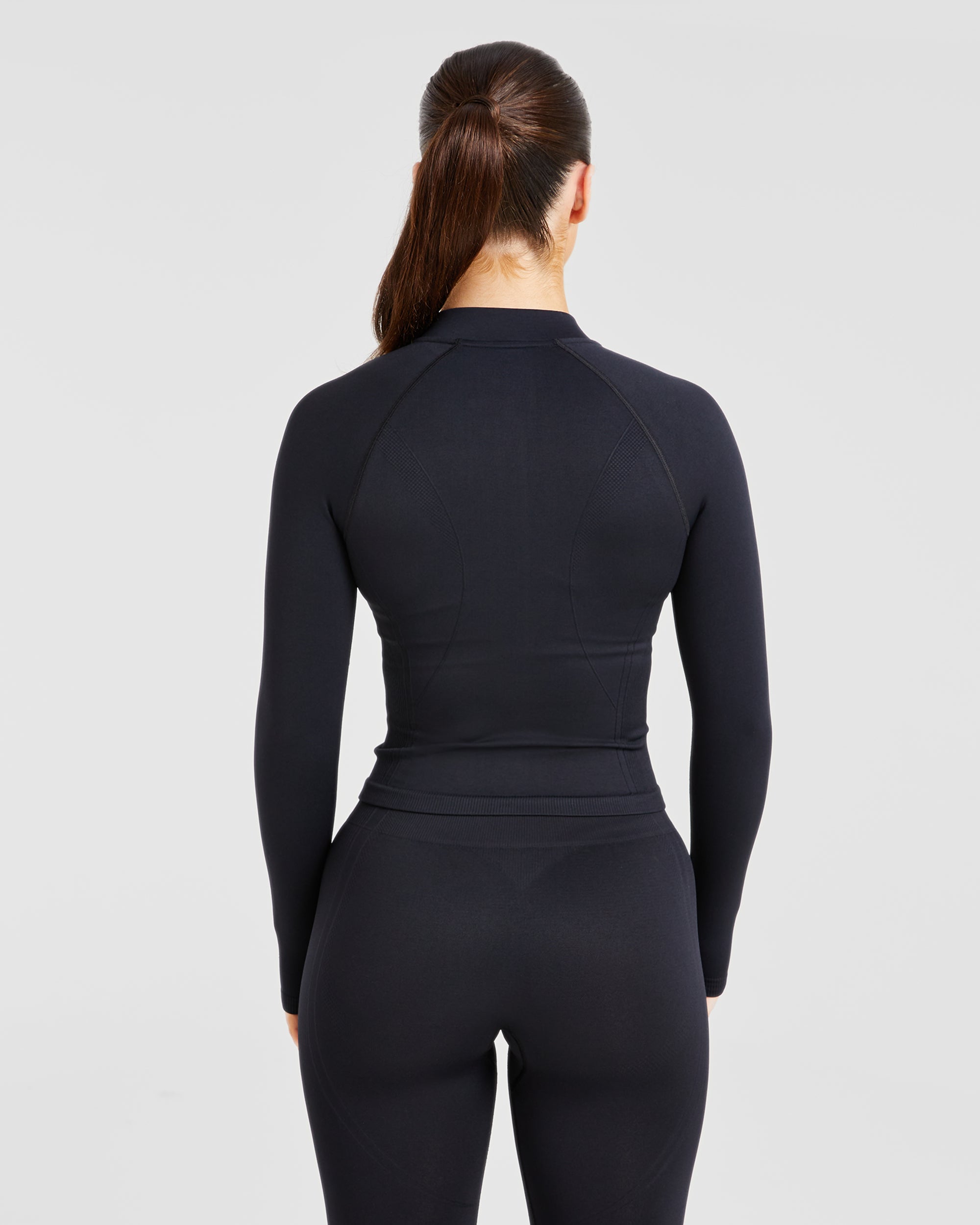 Balance V3 Seamless Zip Jacket - Schwarz