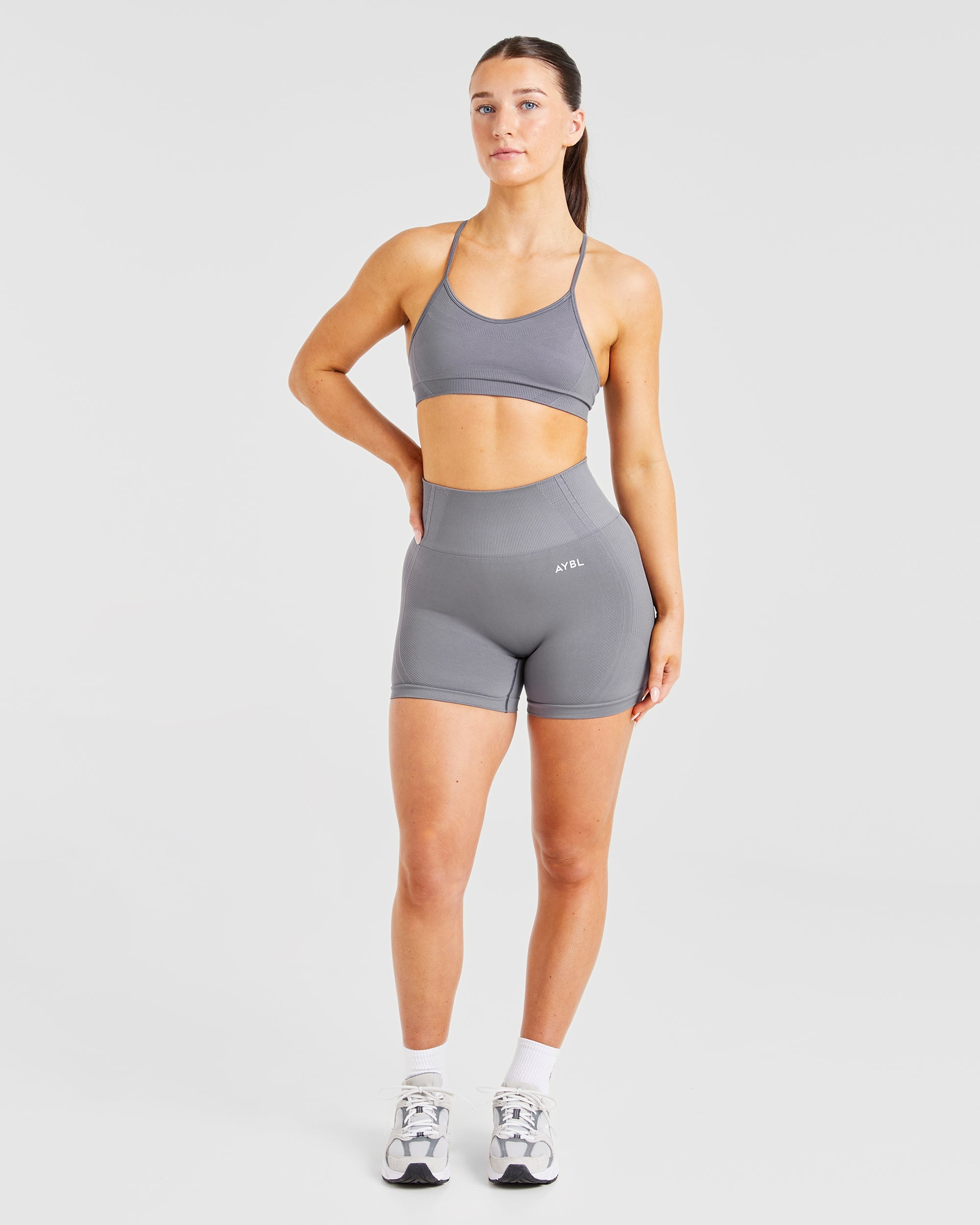 Balance V3 Seamless Shorts - Charcoal Grau