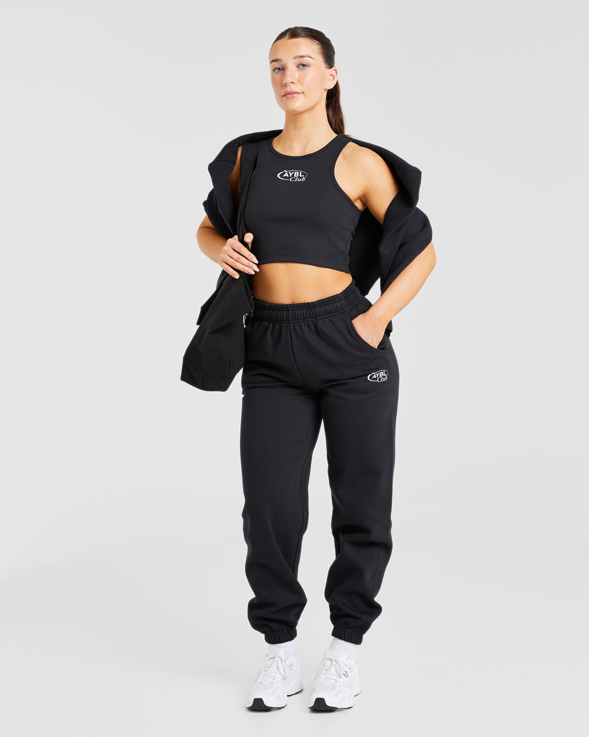 AYBL Club Oversized Joggers - Schwarz