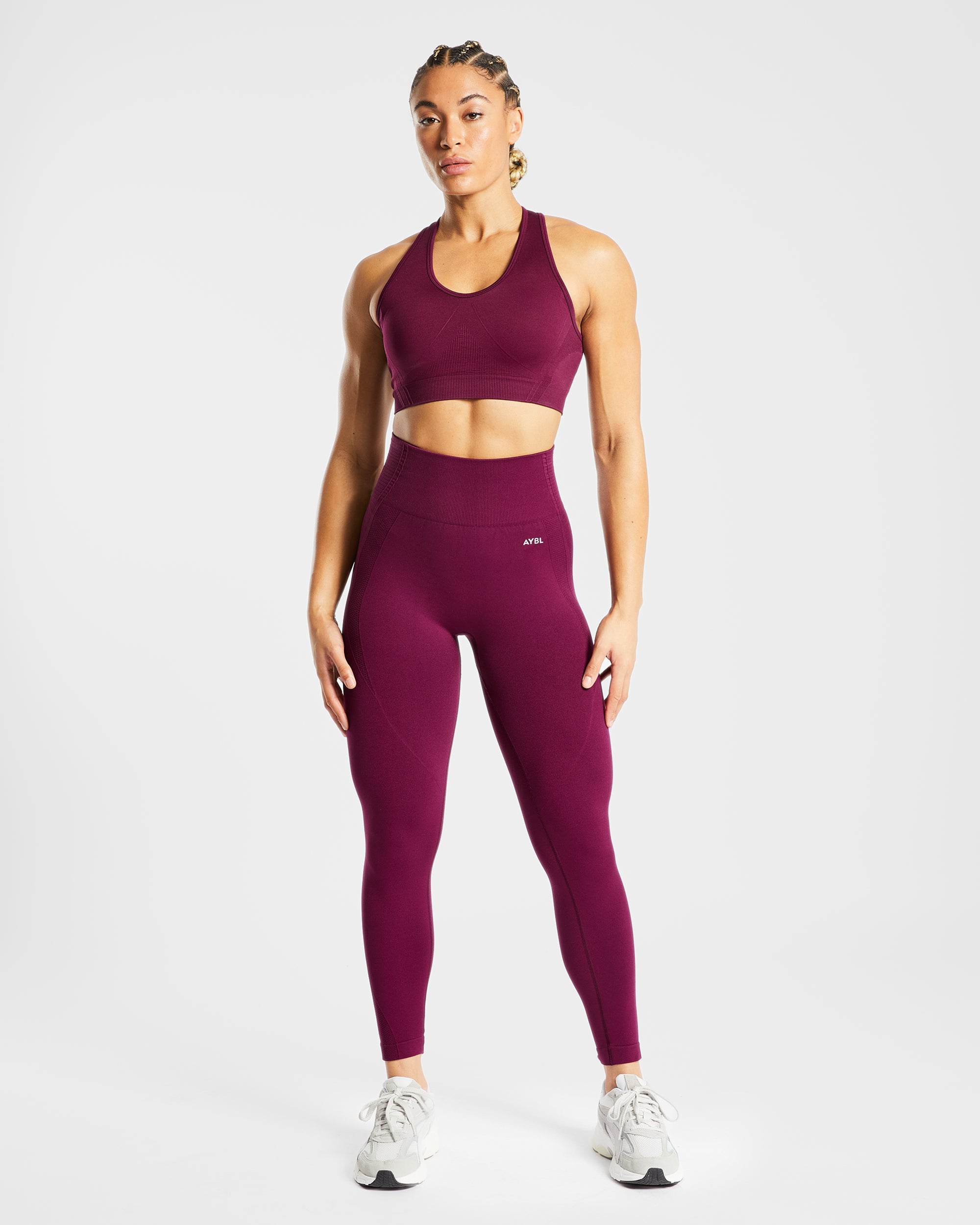 Balance V2 Seamless Leggings - Lila Wine