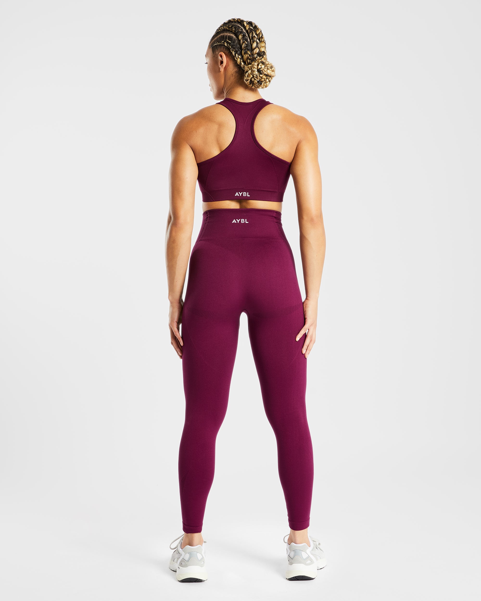 Balance V2 Seamless Leggings - Lila Wine