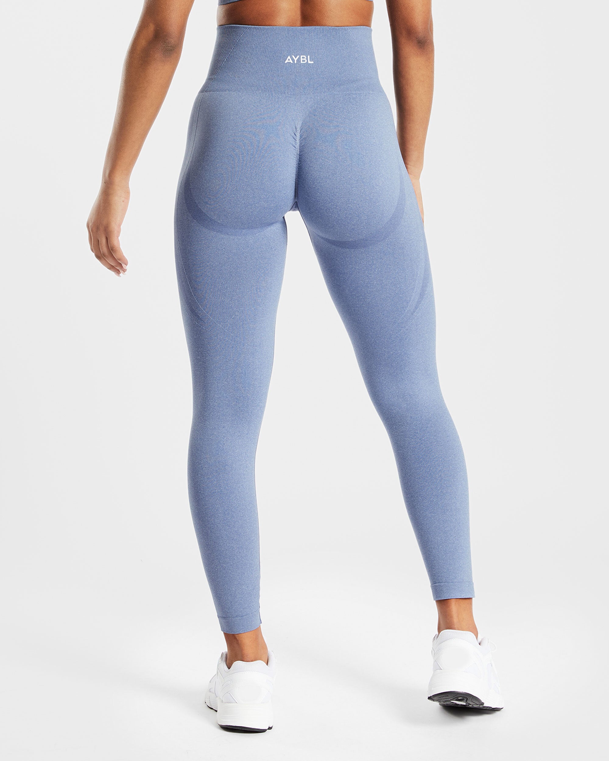 Empower Seamless Leggings - Blau Marl