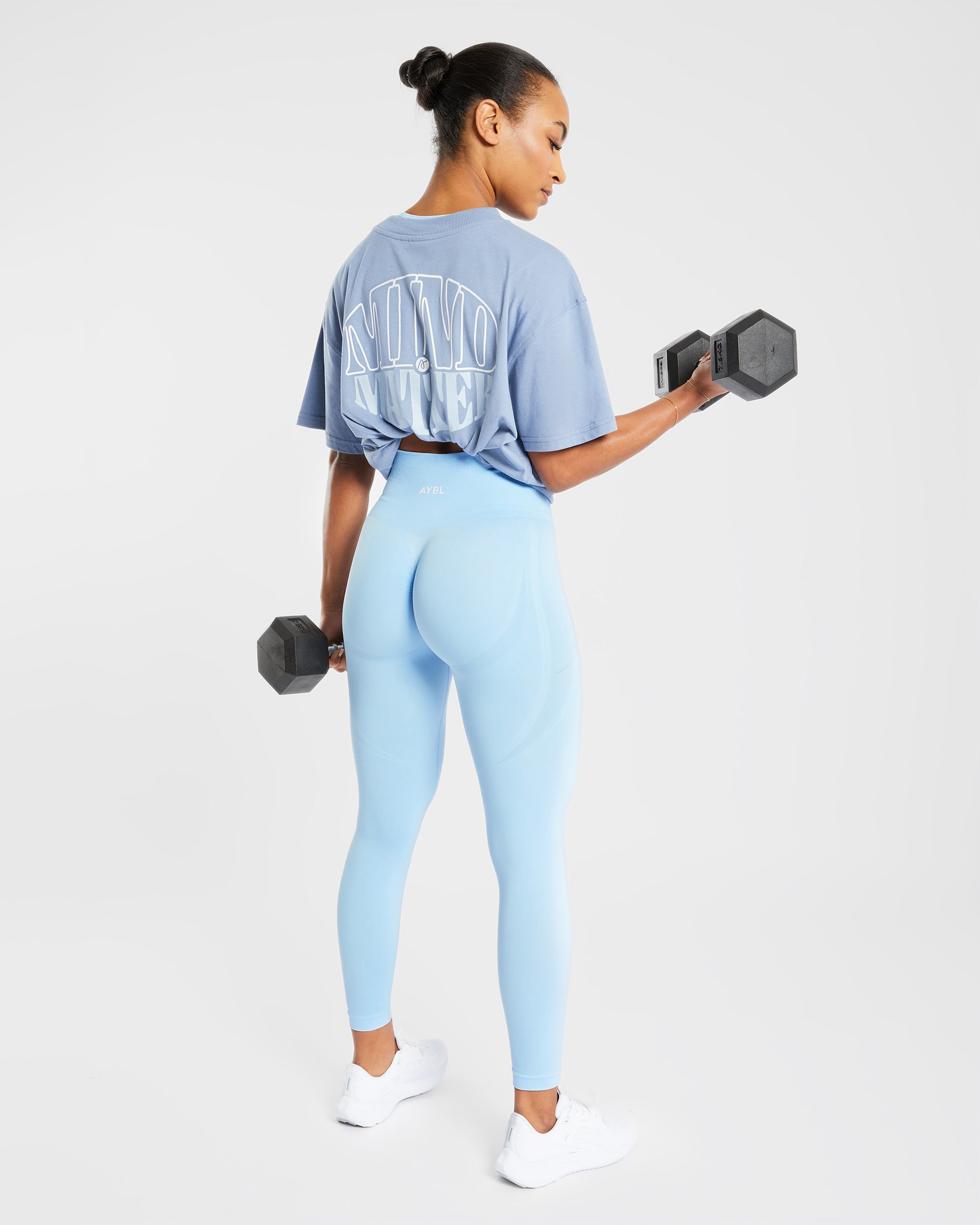 Empower Seamless Leggings - Sky Blau