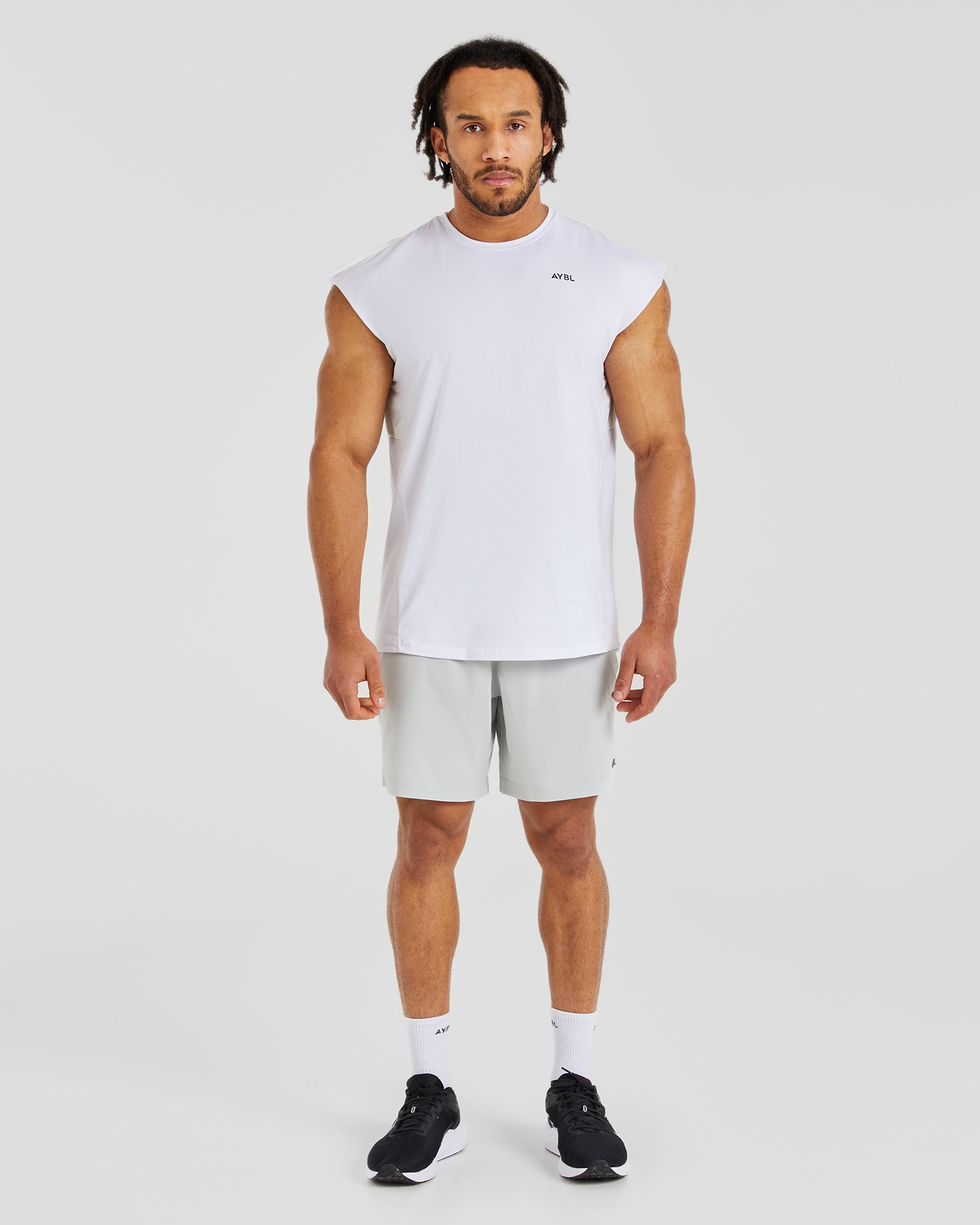 Ascend Shorts - Ice Grau