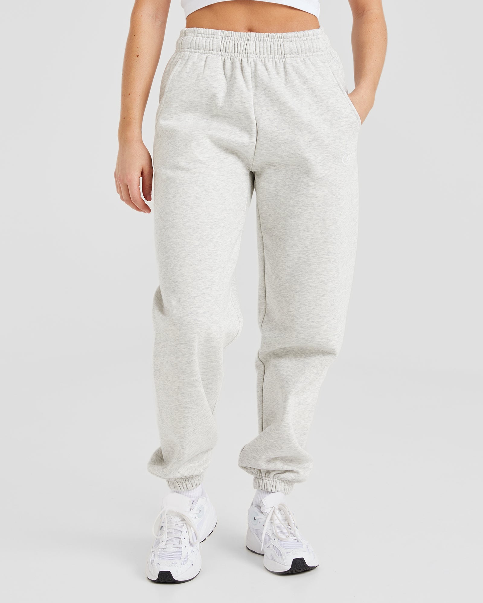 AYBL Club Oversized Joggers - Grau Marl