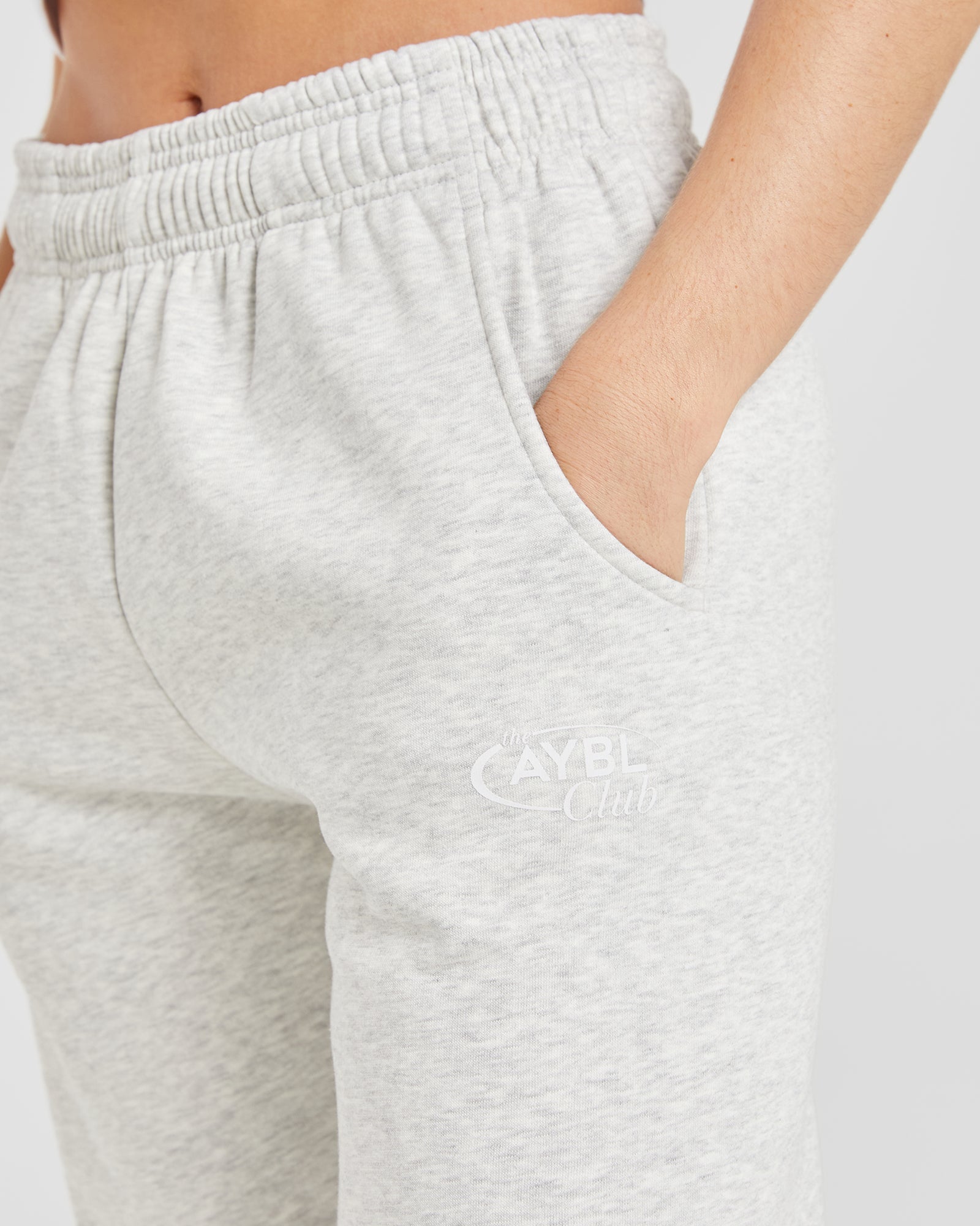 AYBL Club Oversized Joggers - Grau Marl