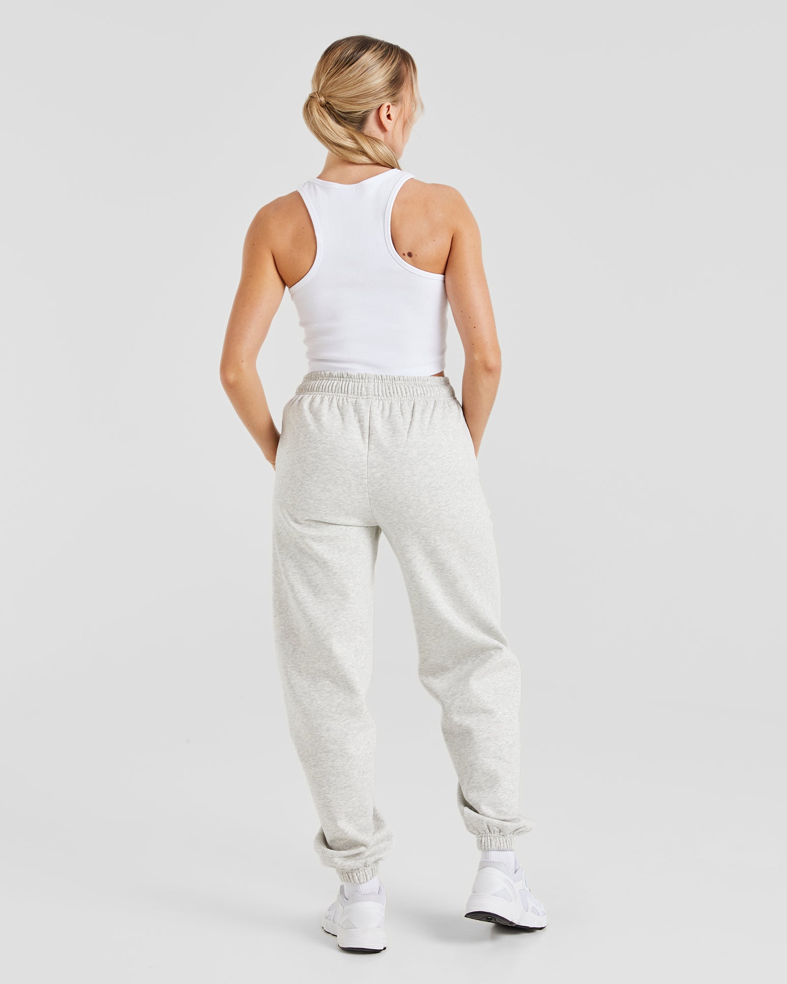 AYBL Club Oversized Joggers - Grau Marl