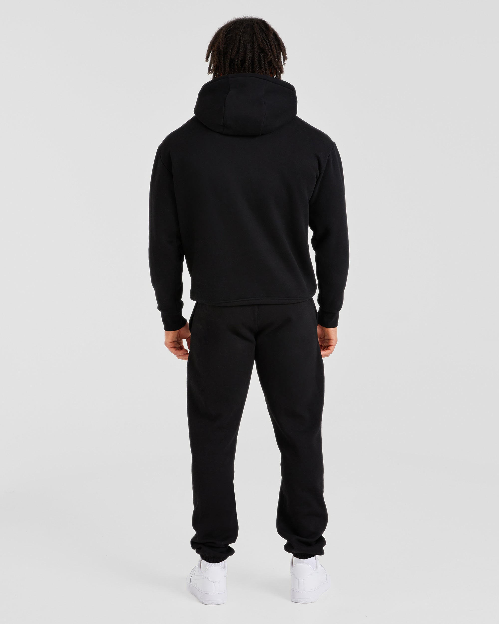 Essential Oversized Joggers - Schwarz