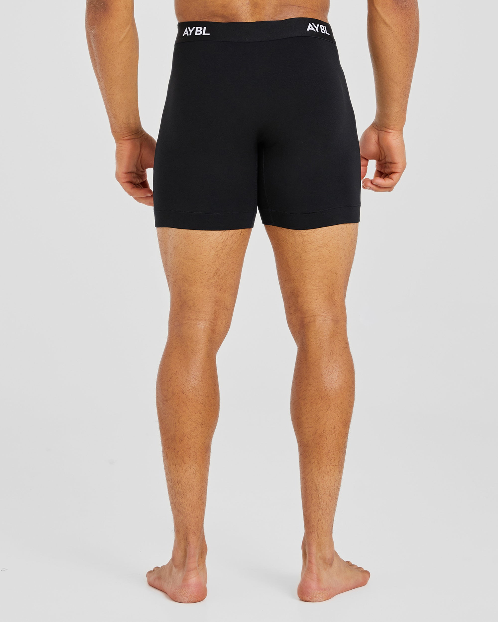 Essential Boxer Brief (3 pack) - Schwarz