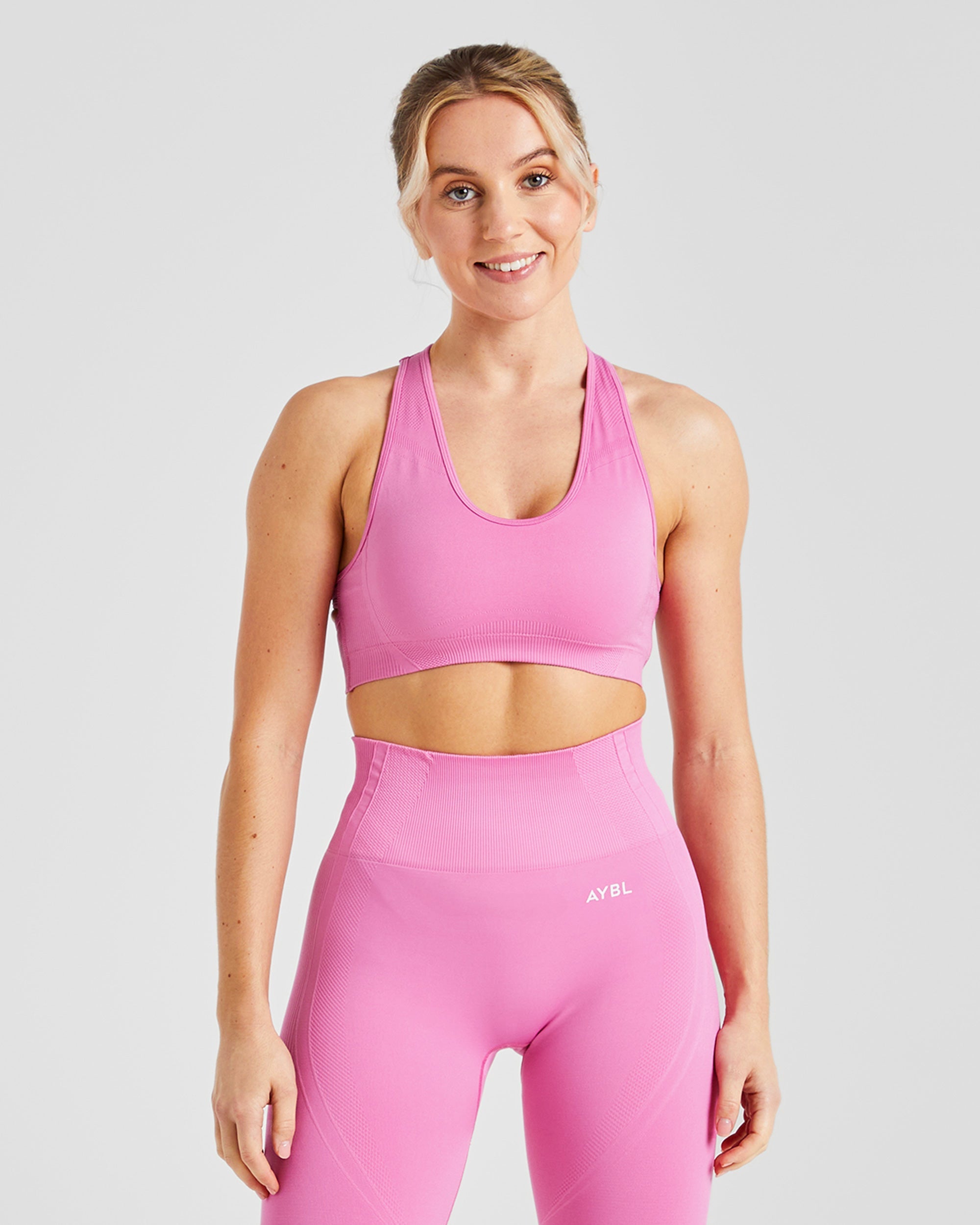 Balance V3 Seamless Sports Bra - Bubblegum Rosa