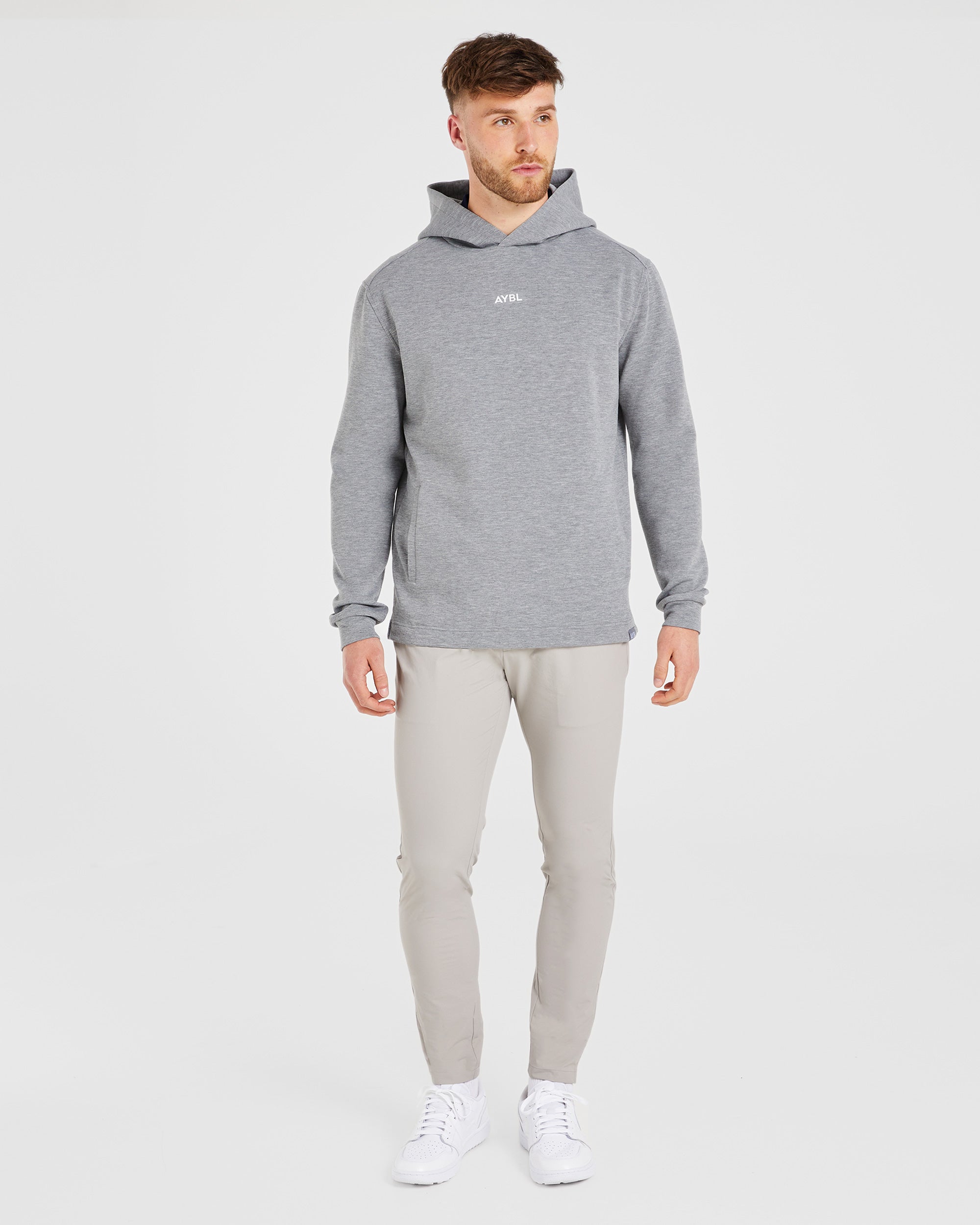 Performance Lightweight Hoodie - Grau Marl