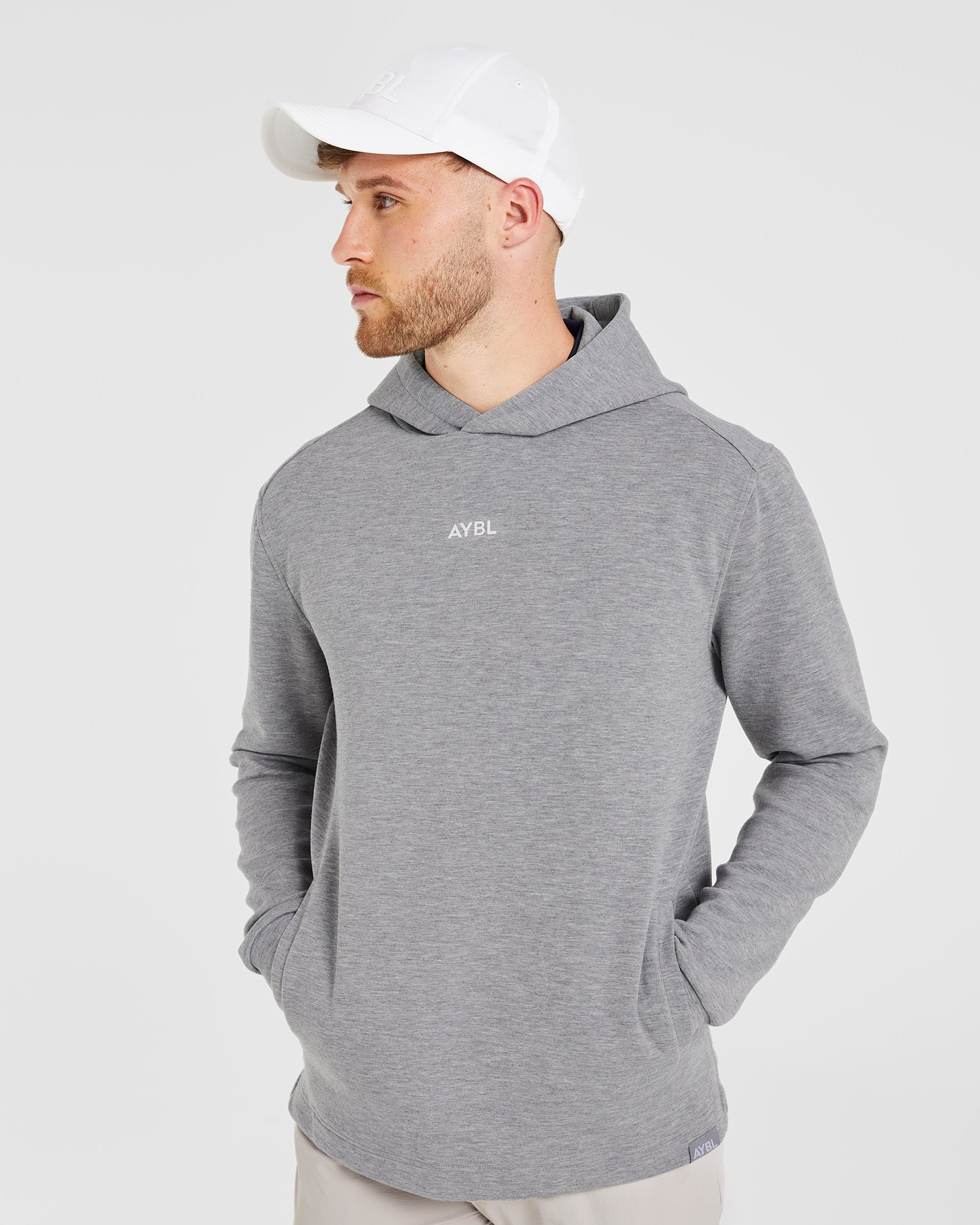 Performance Lightweight Hoodie - Grau Marl