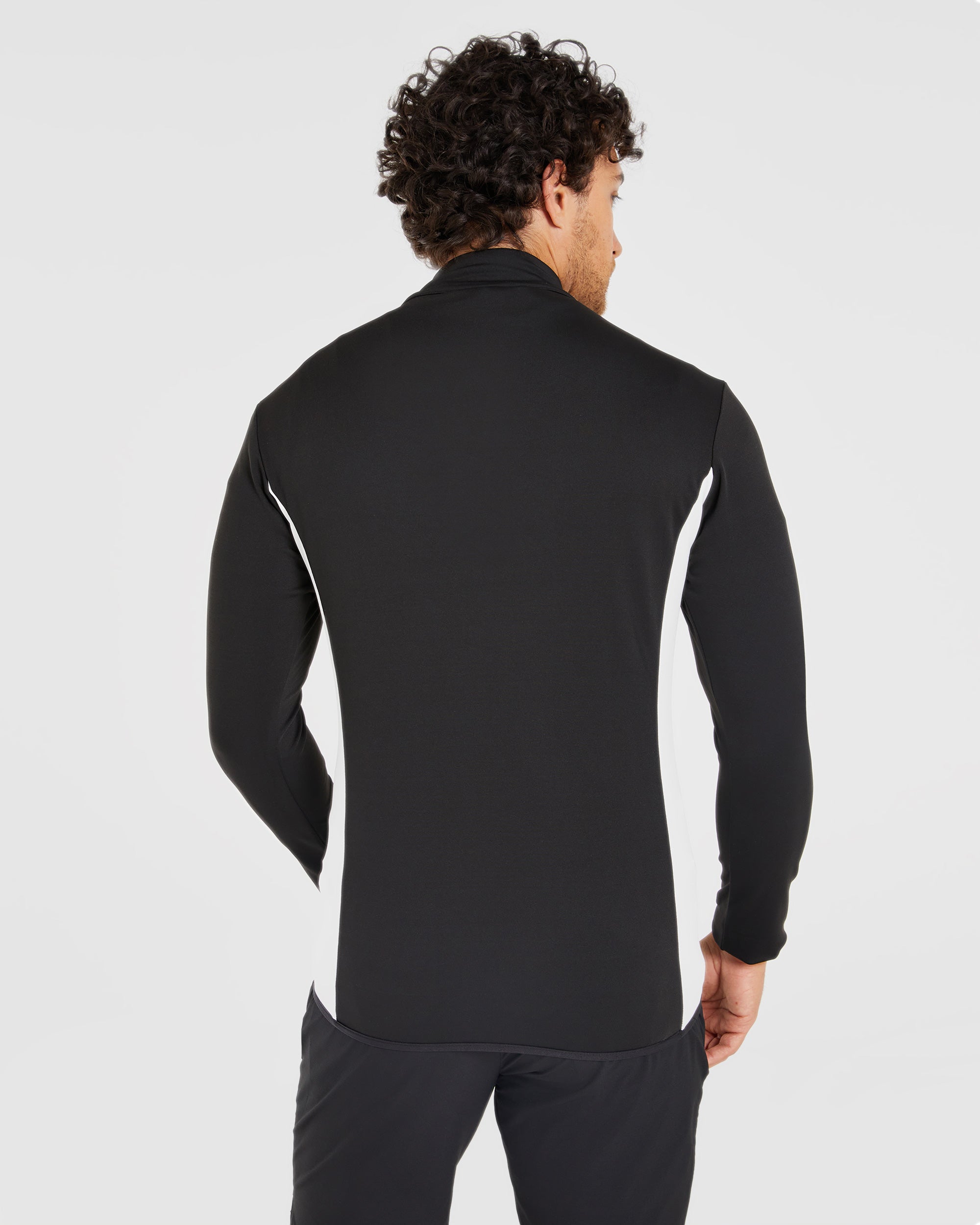 Performance 1/4 Zip Pullover - Schwarz