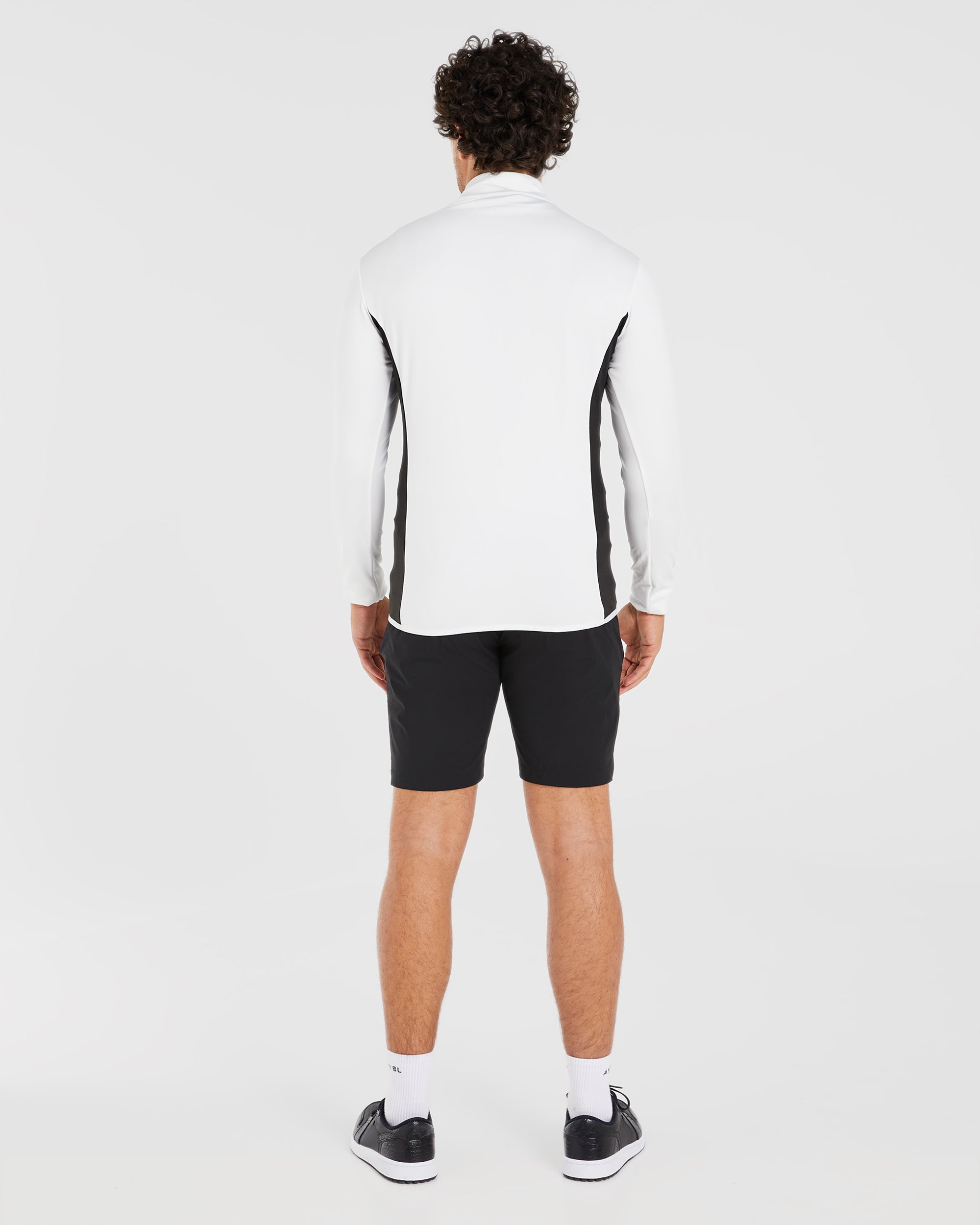 Performance 1/4 Zip Pullover - Weiß