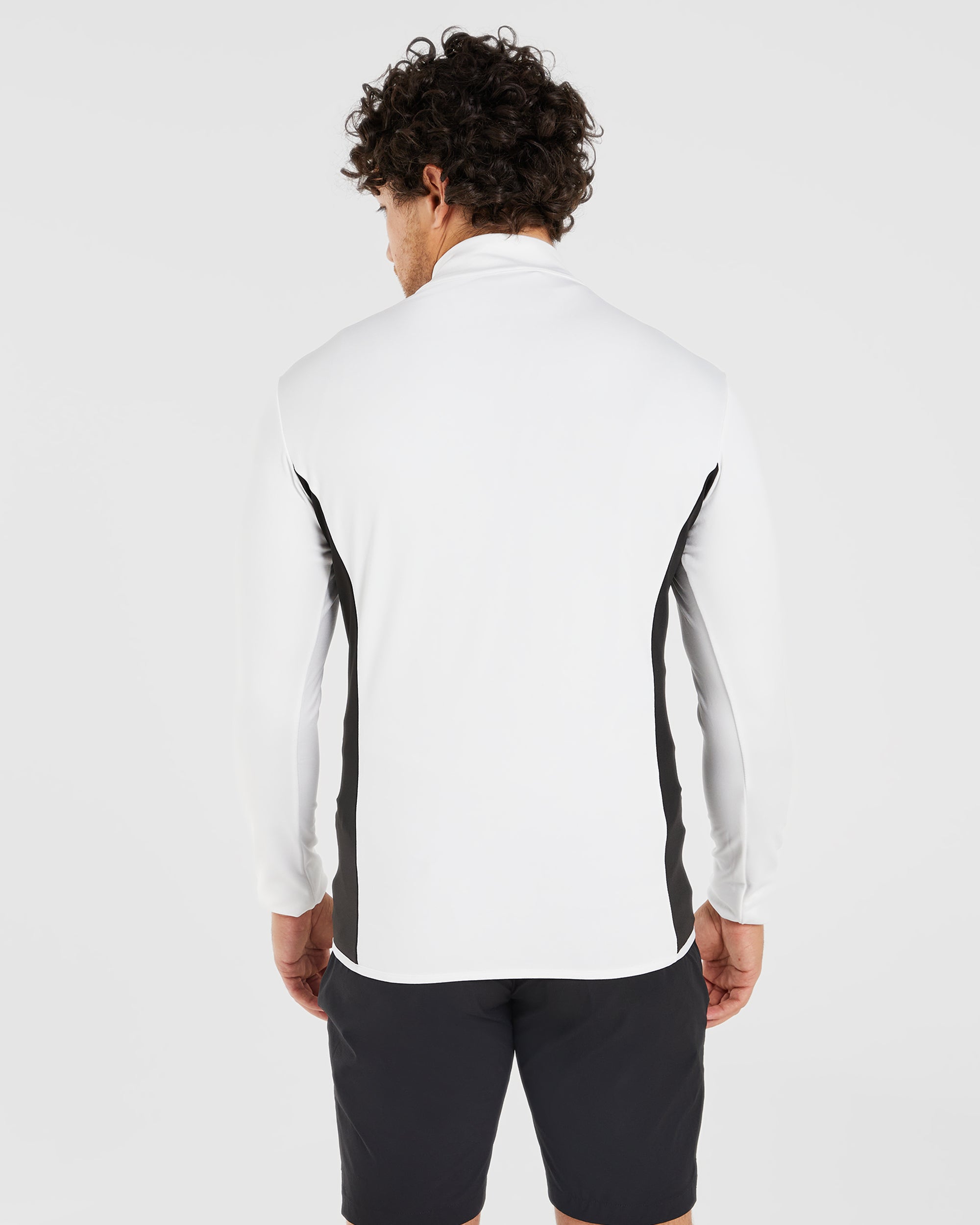 Performance 1/4 Zip Pullover - Weiß