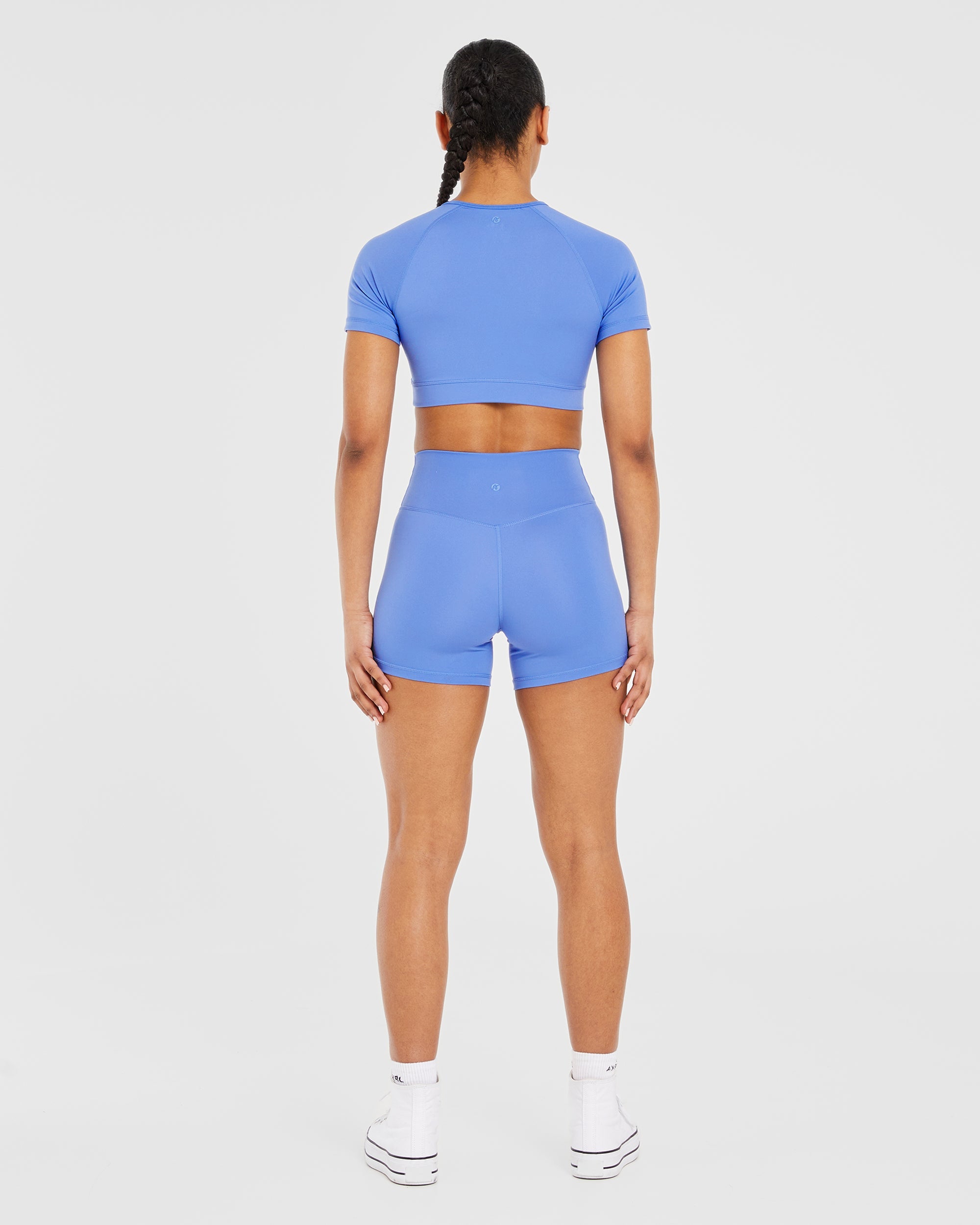 Staple Crop Top - Cobalt Blau