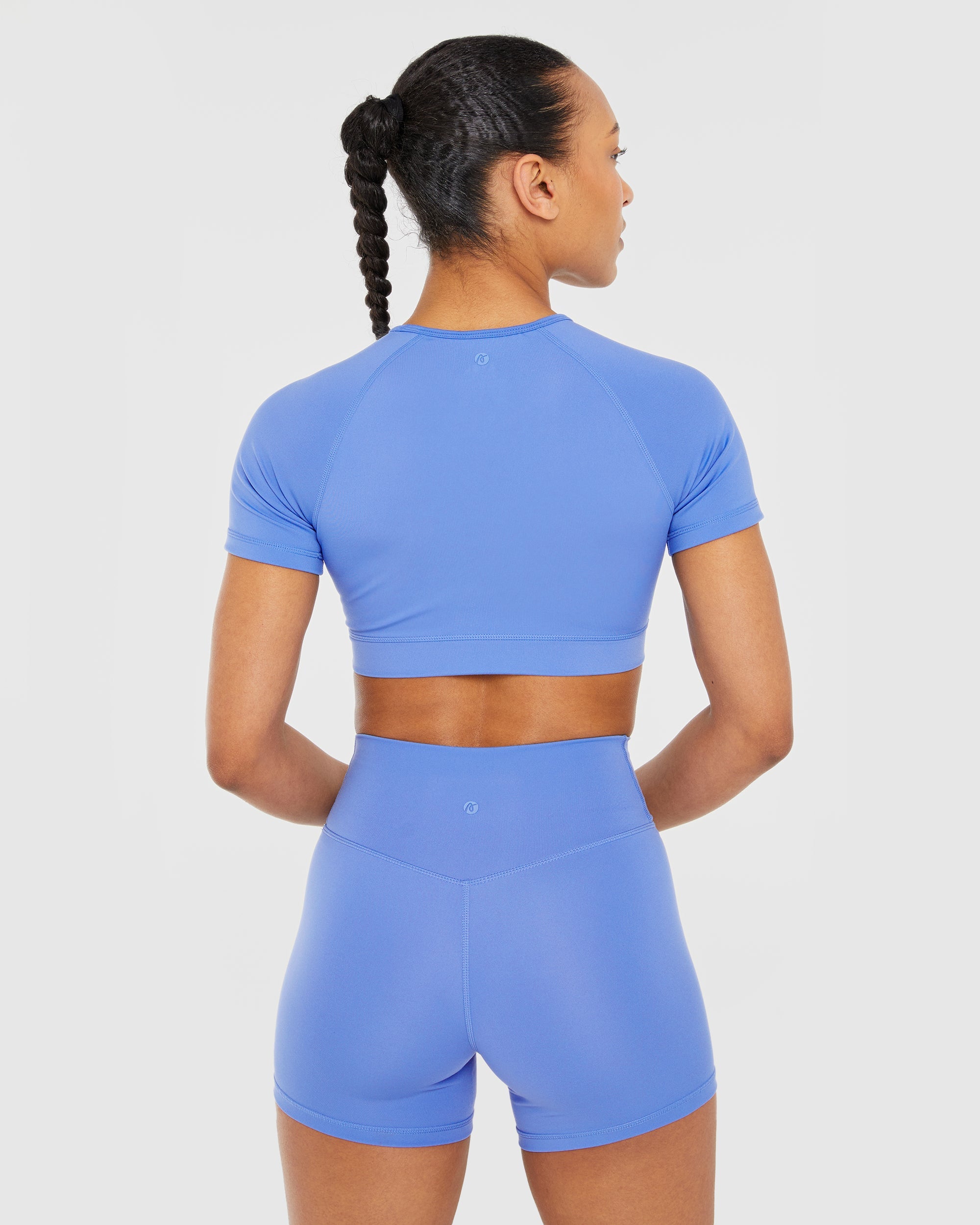 Staple Crop Top - Cobalt Blau