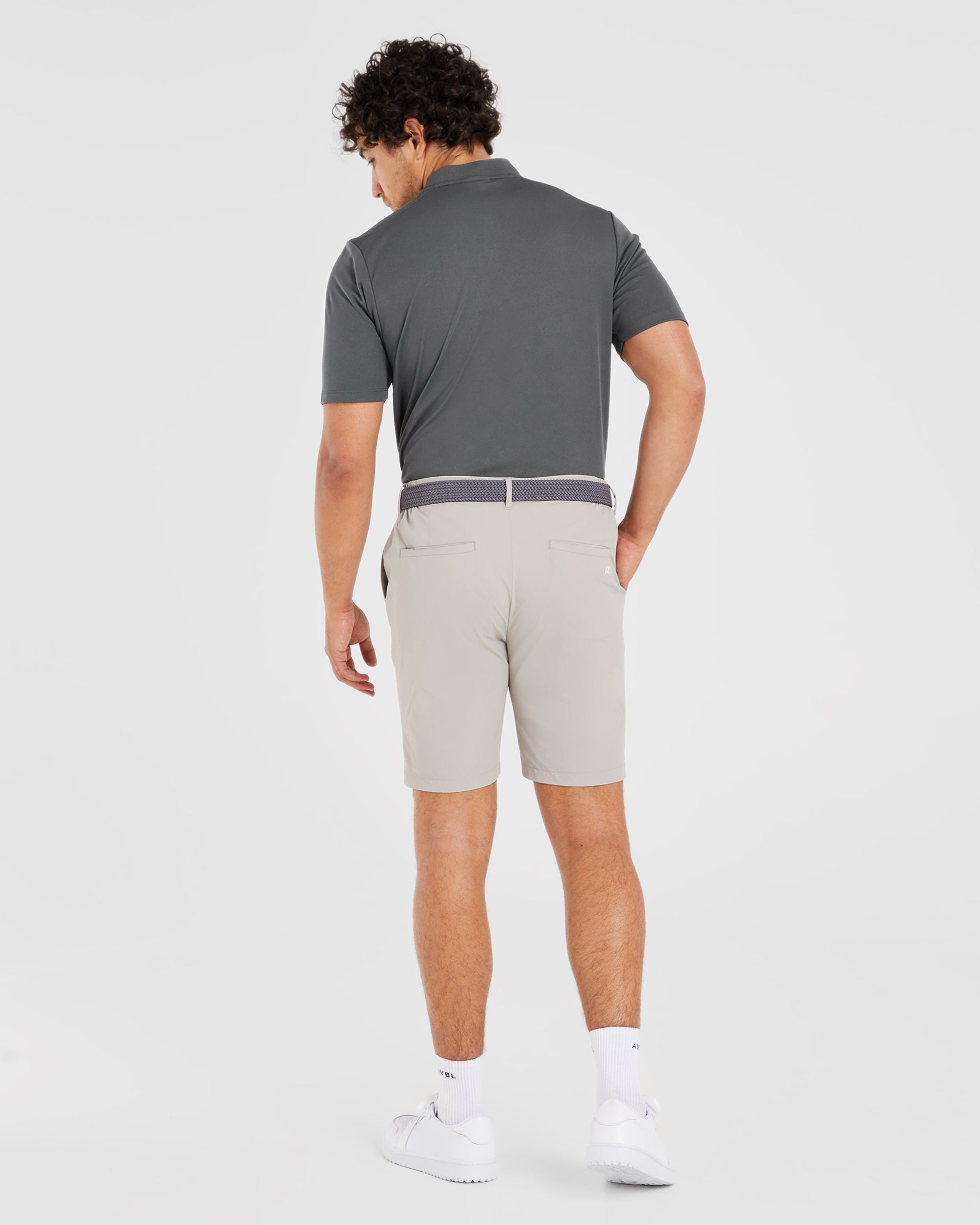 Performance Shorts - Stone Grau